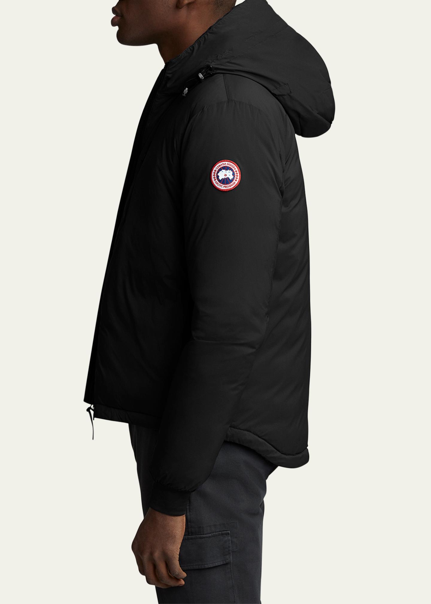 Canada Goose Men's Lodge ZipFront Hoodie Puffer Coat Bergdorf Goodman