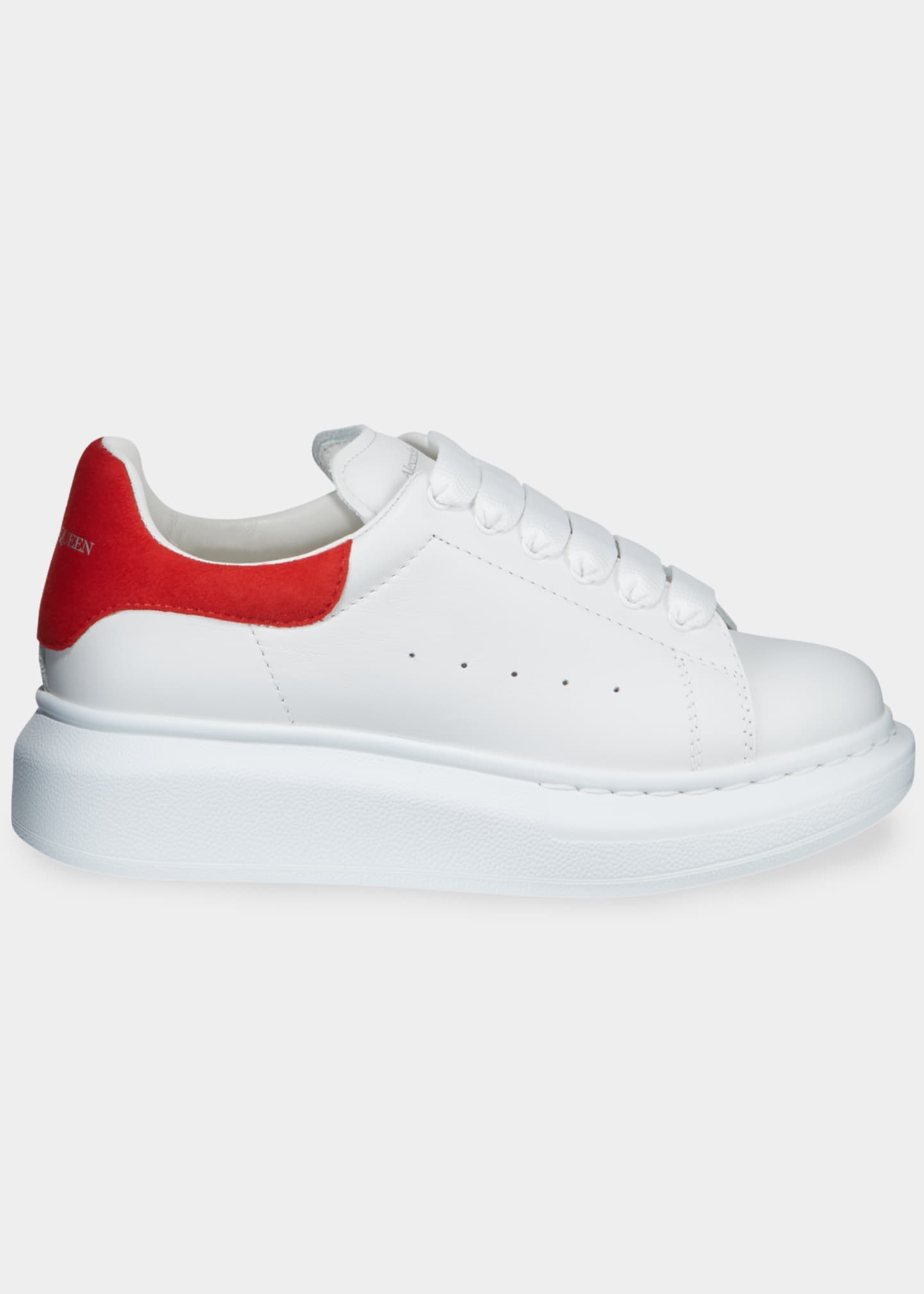 Alexander McQueen Oversized Leather Sneakers