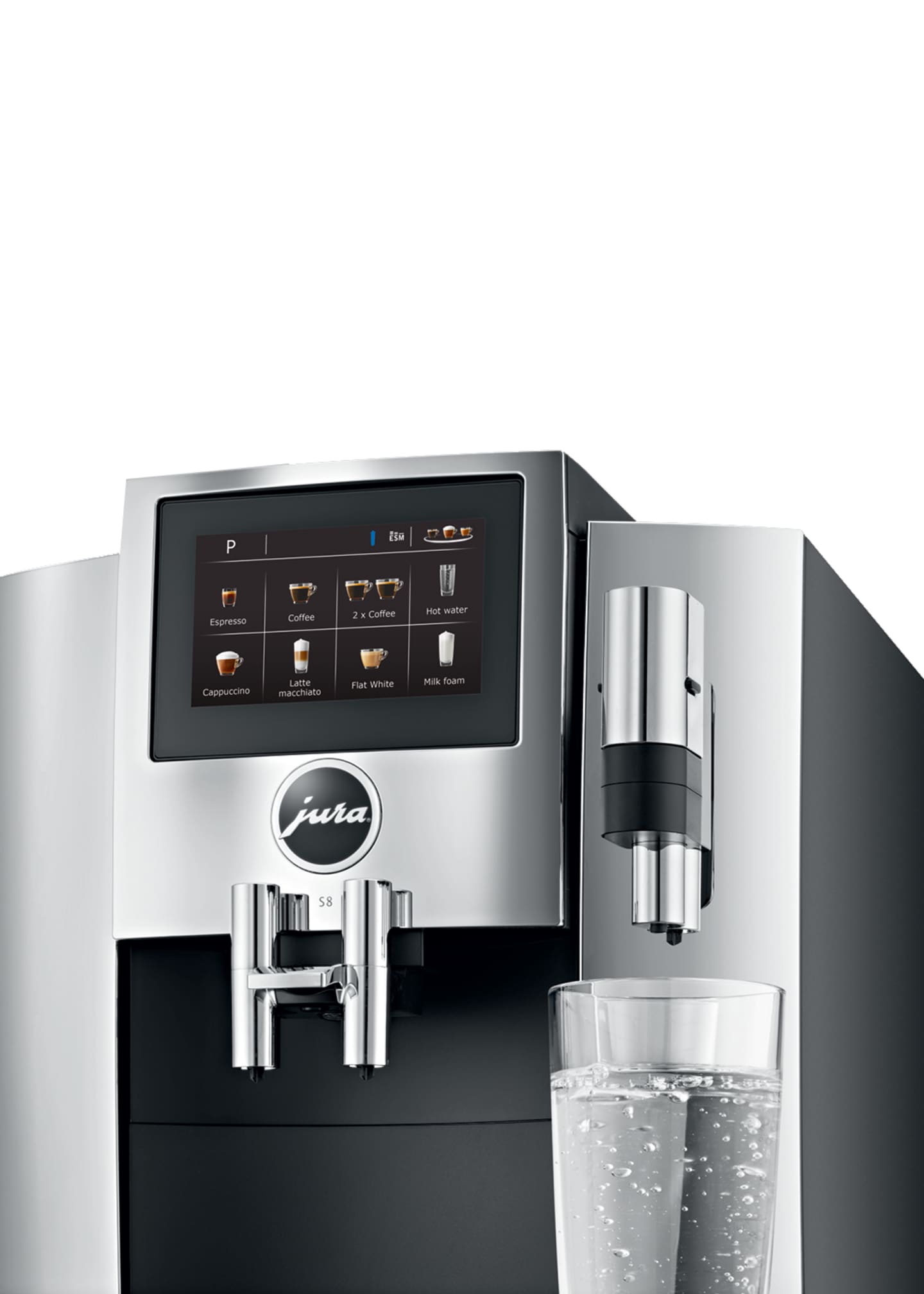 JURA S8 Automatic Coffee Machine Chrome Bergdorf Goodman