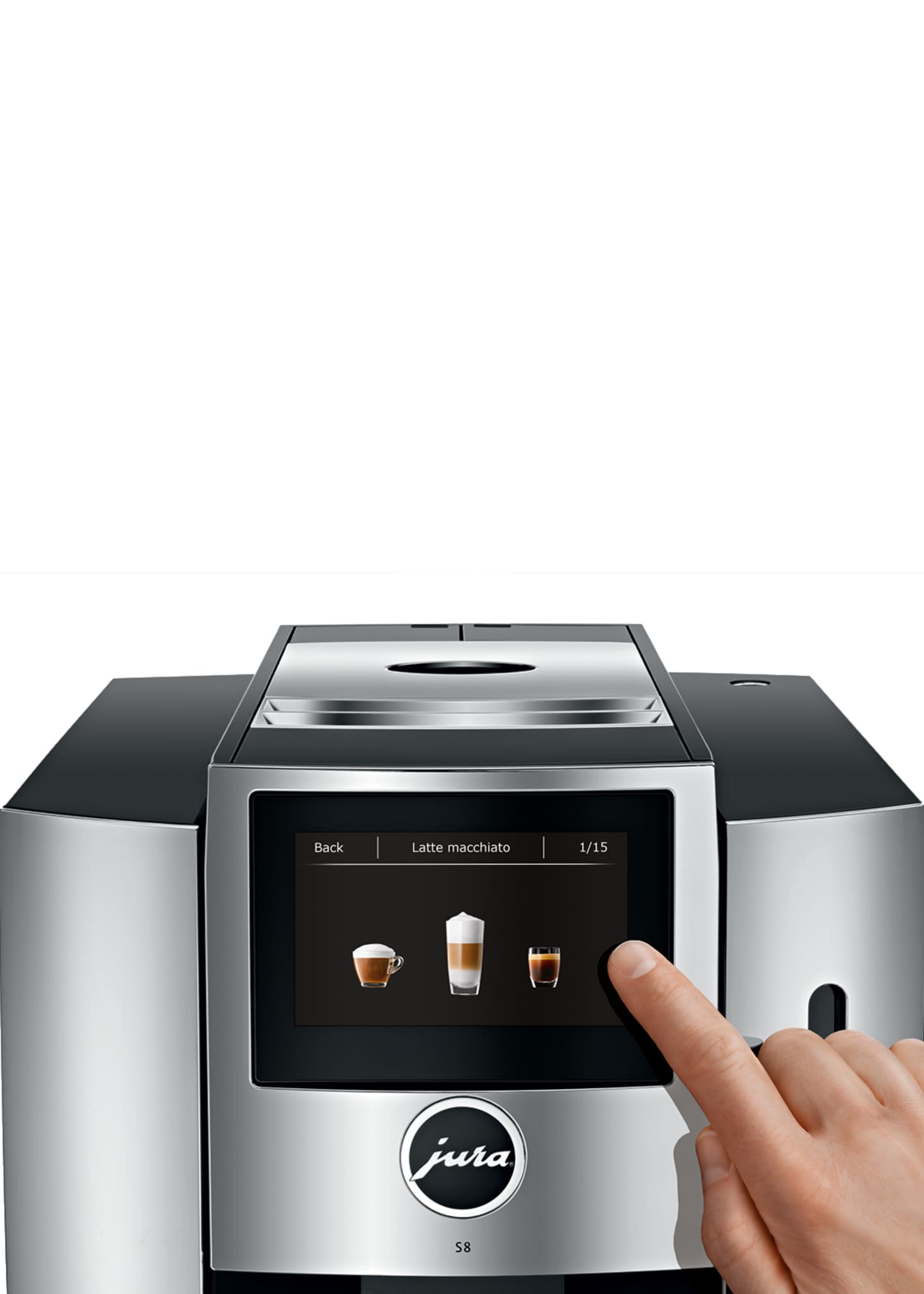 JURA S8 Automatic Coffee Machine Chrome Bergdorf Goodman