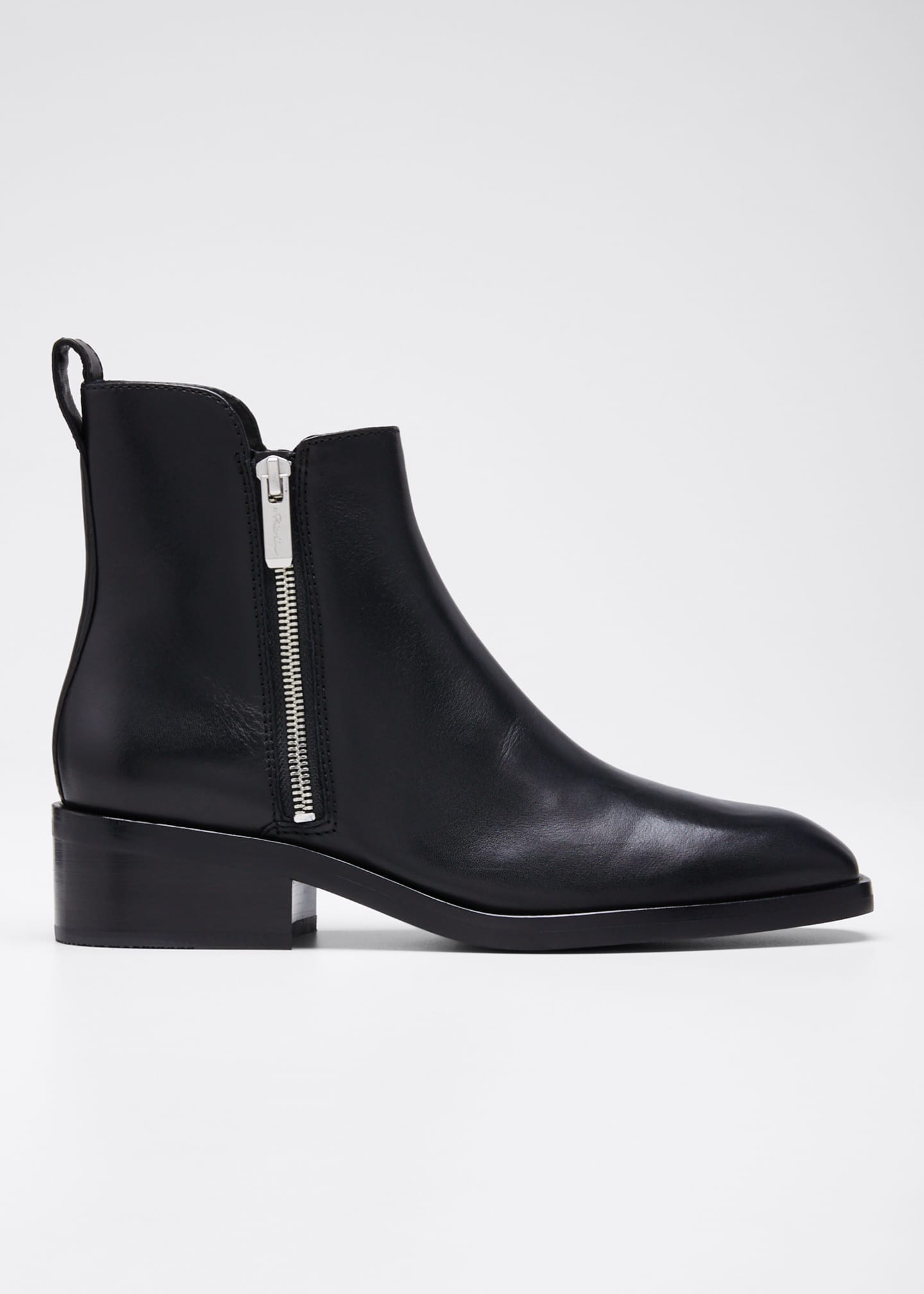 3.1 Phillip Lim Alexa Leather Zip Booties - Bergdorf Goodman