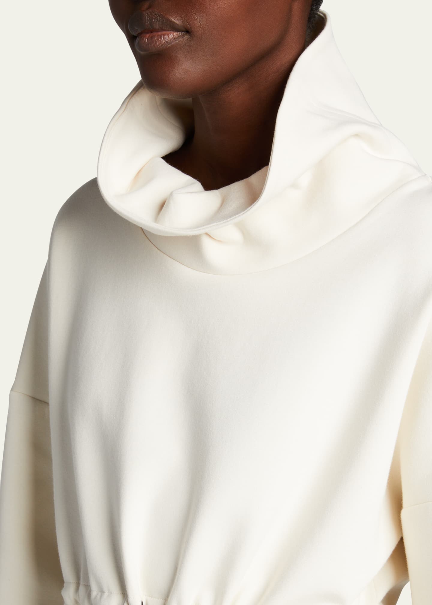 Varley Barton Sweat Funnel Neck Pullover Sweatshirt Bergdorf Goodman