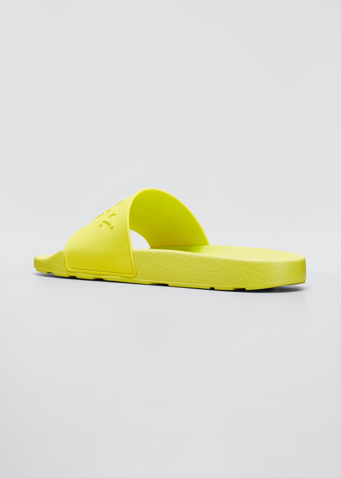 Bally Men s Slaim 19 Neon Pool Slide Sandals Yellow