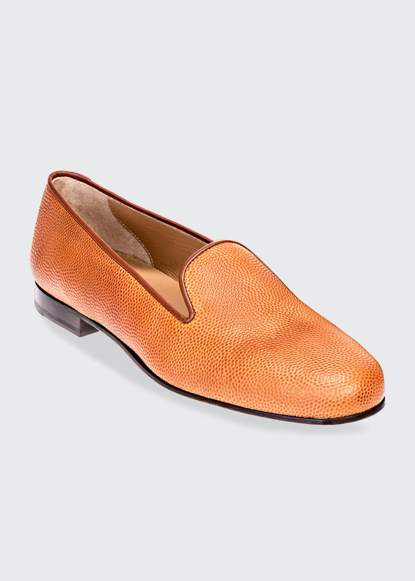 Stubbs and Wootton Men's Football Leather Loafers Bergdorf