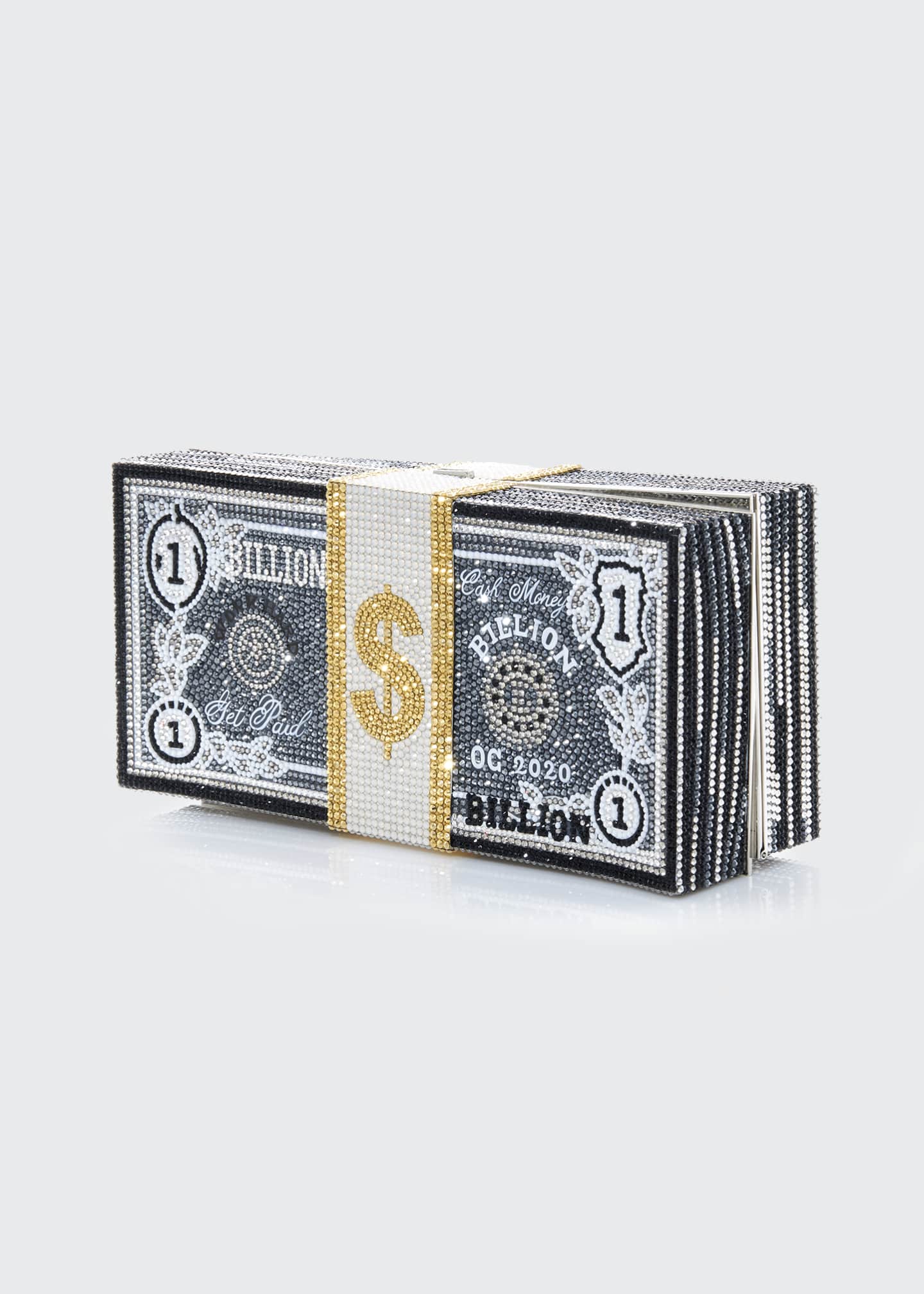 Judith leiber dollar clutch store