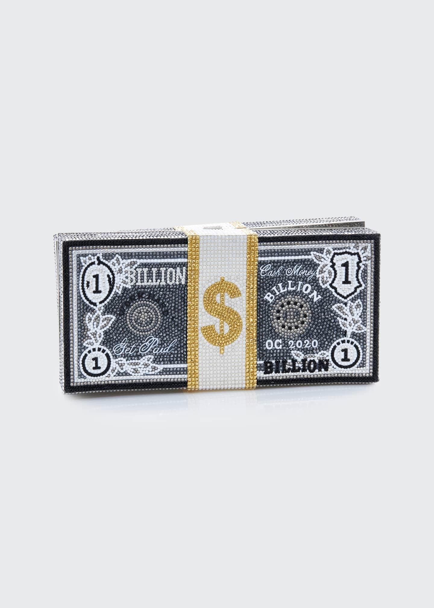Judith leiber on sale stack of cash