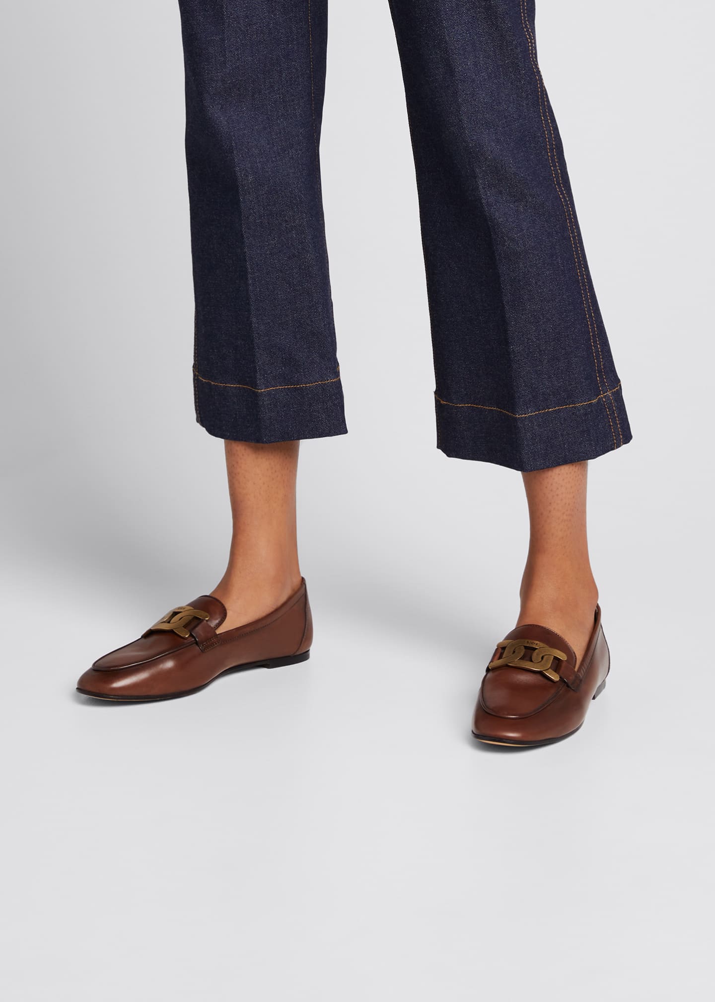 Tod's chain link loafer Clearance