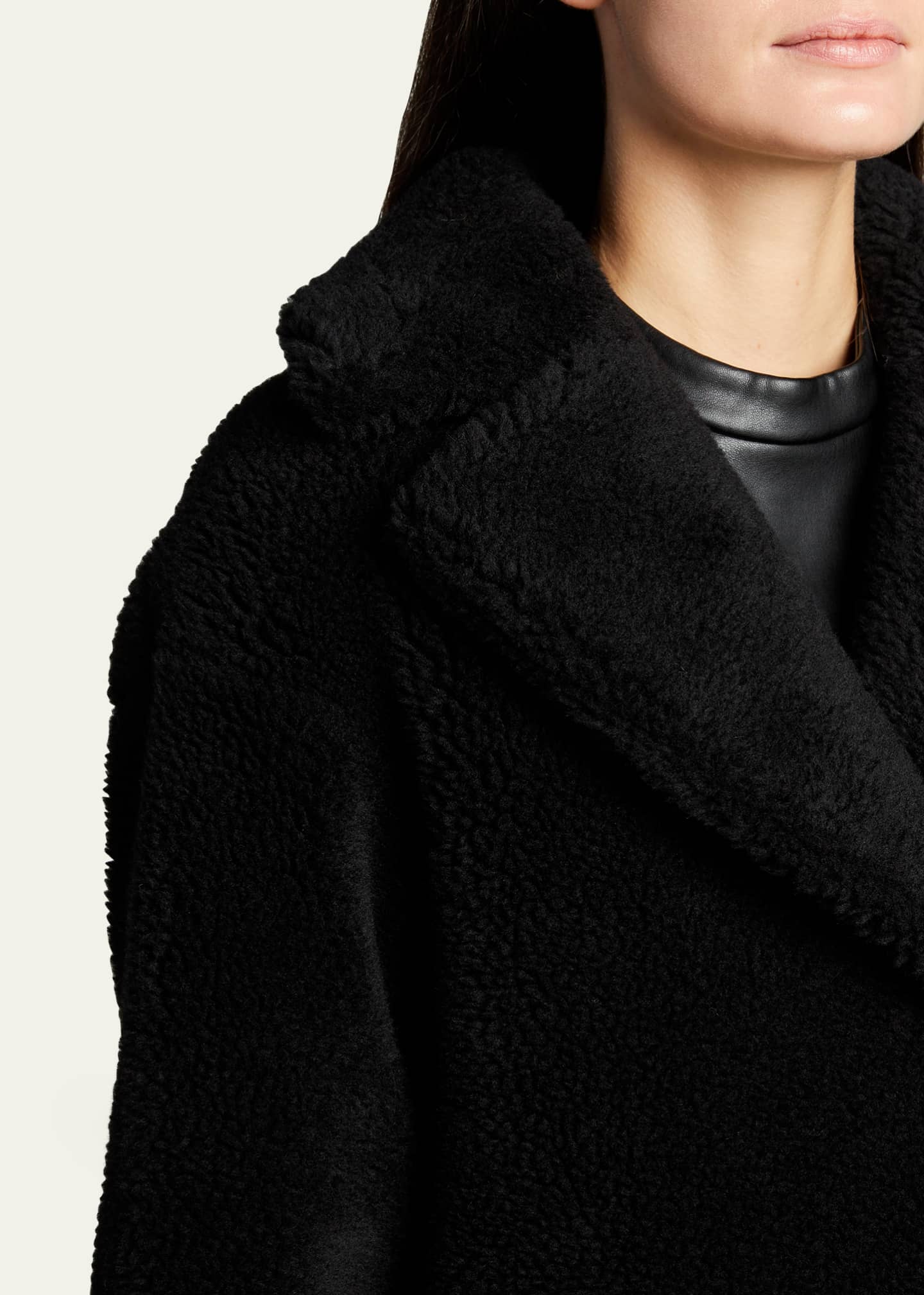 Camille Faux Fur Cocoon Coat