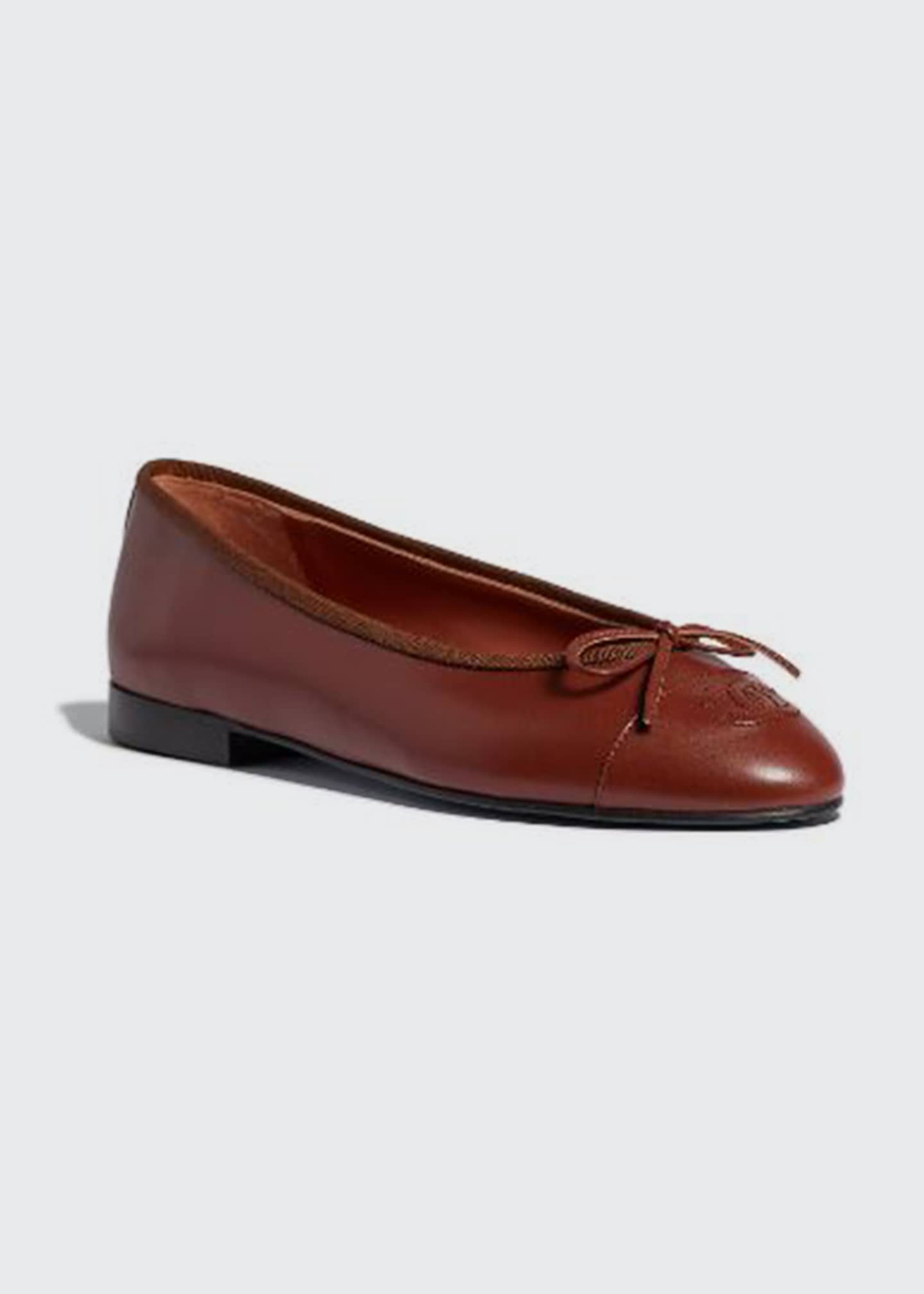 chanel shoes ballet flats