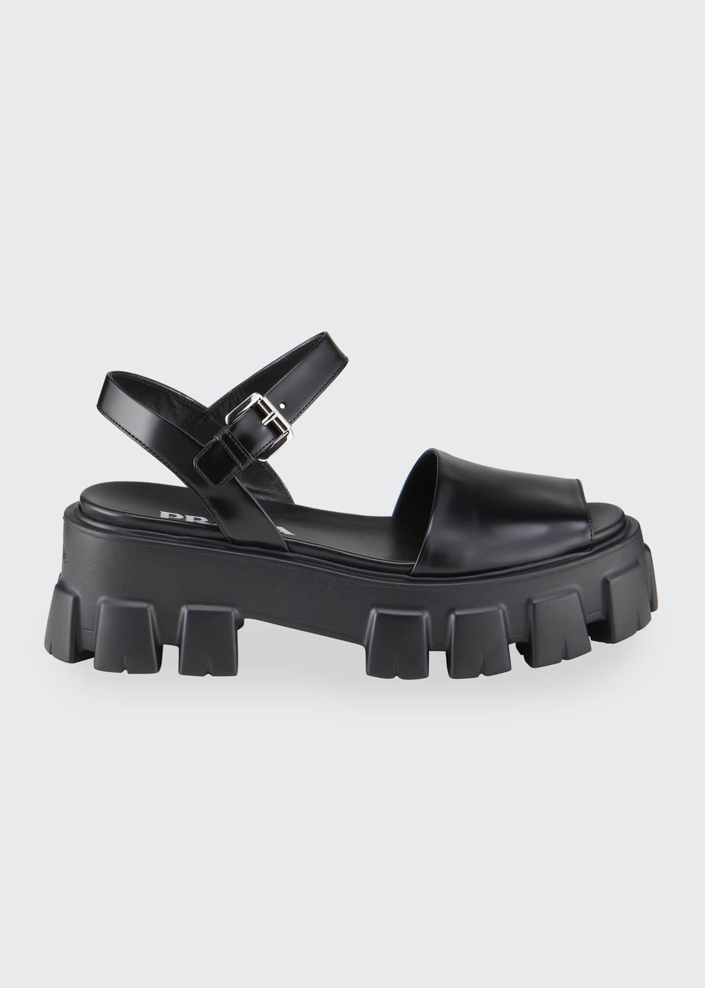 women's ridley lug sole logo flat sandals