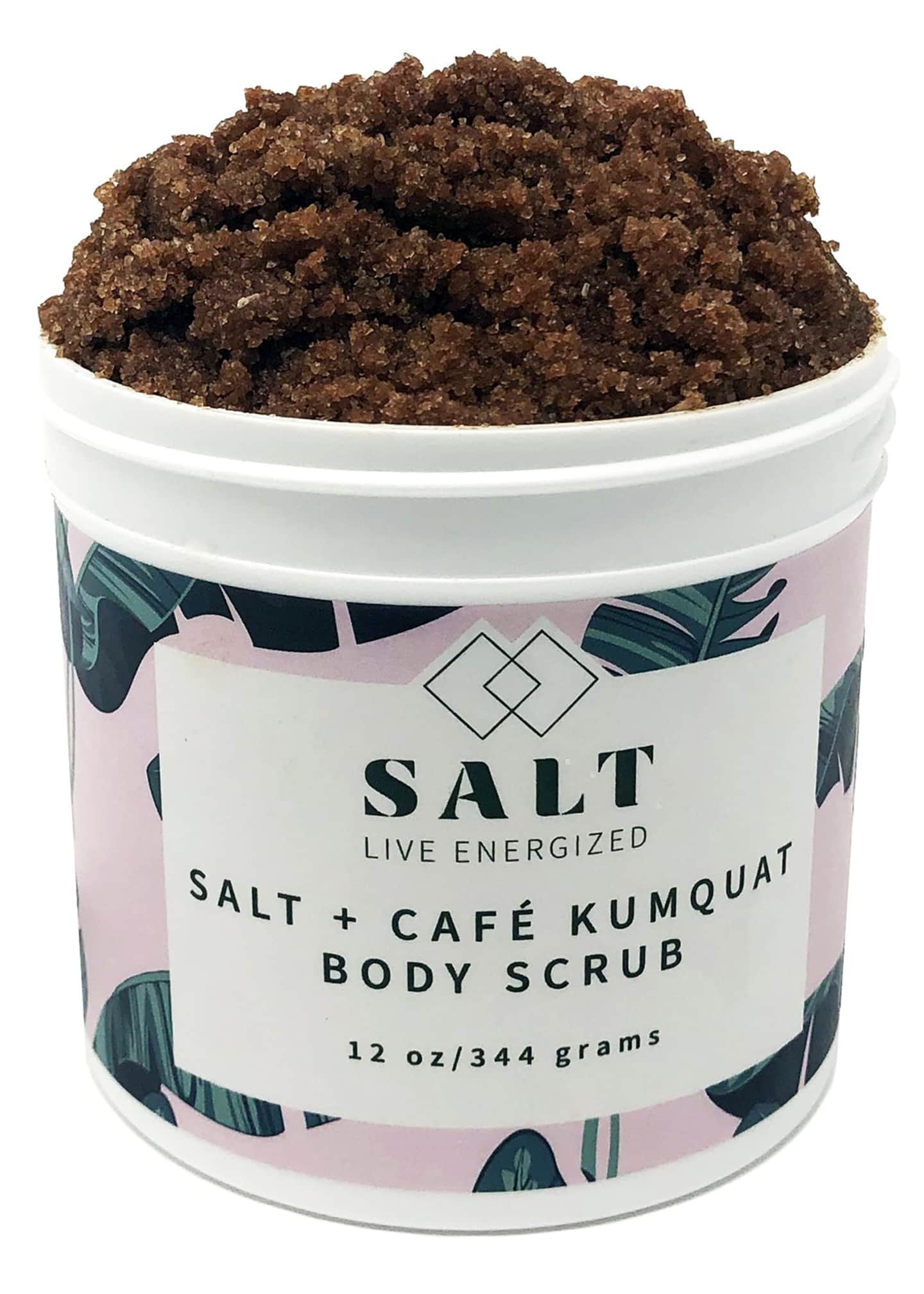 SALT LIVE ENERGIZED 12 oz. Salt + Cafe Kumquat Body Scrub Image 3 of 3