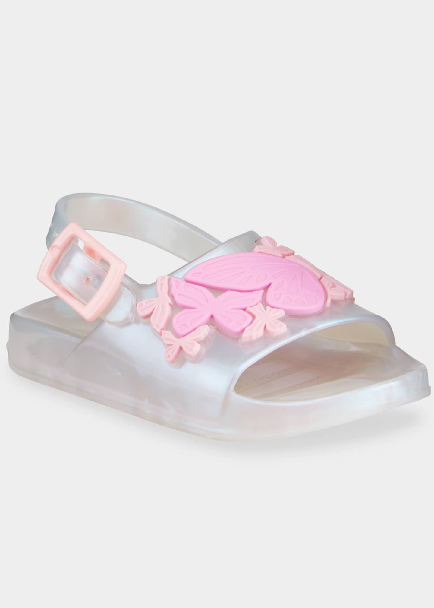 Sophia Webster Girl's Butterfly Jelly Slides, Baby/Toddlers - Bergdorf ...