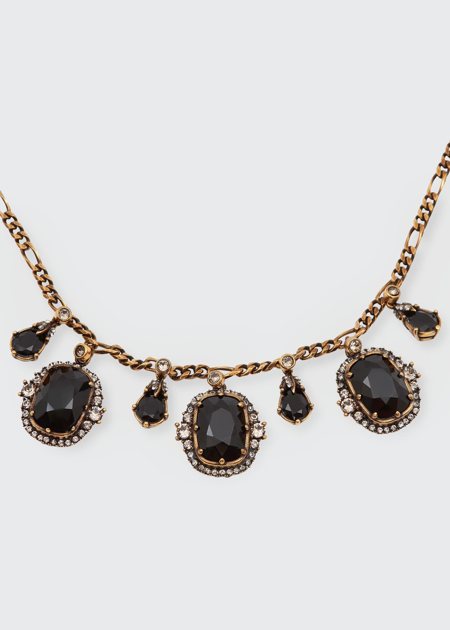 McQueen Jewel Short Pendant Necklace Image 2 of 3