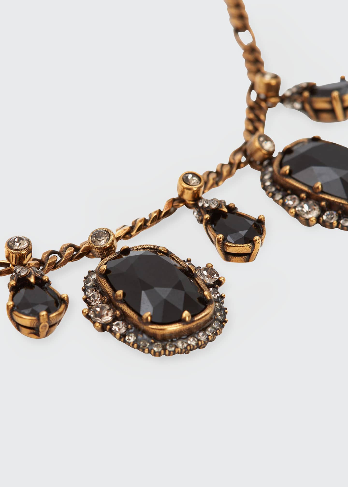 McQueen Jewel Short Pendant Necklace Image 3 of 3