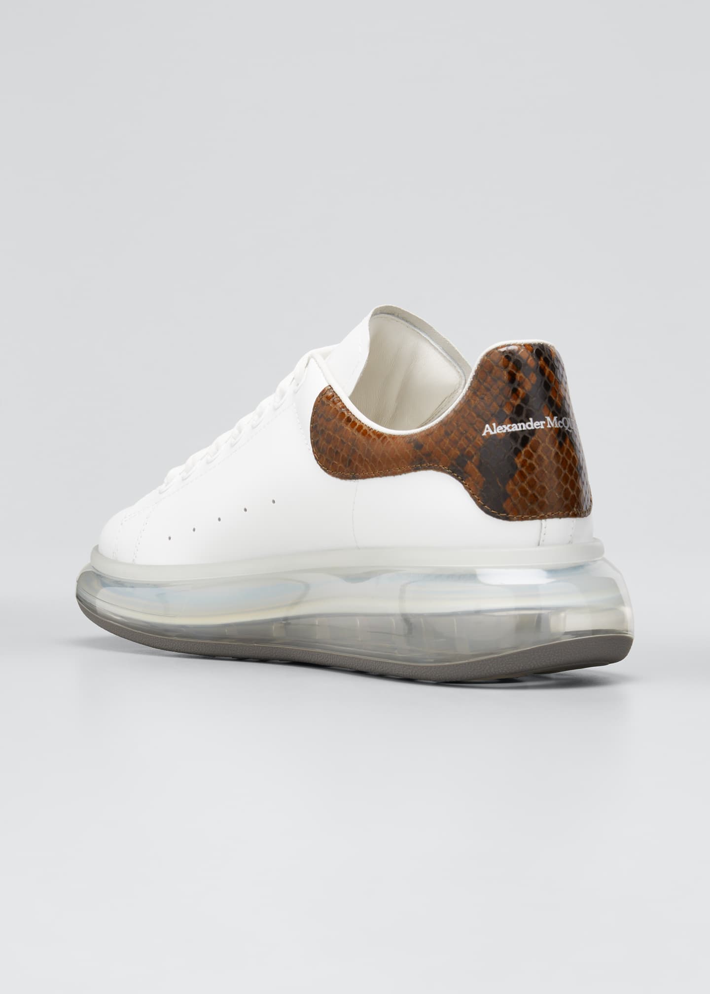 alexander mcqueen snake sneakers