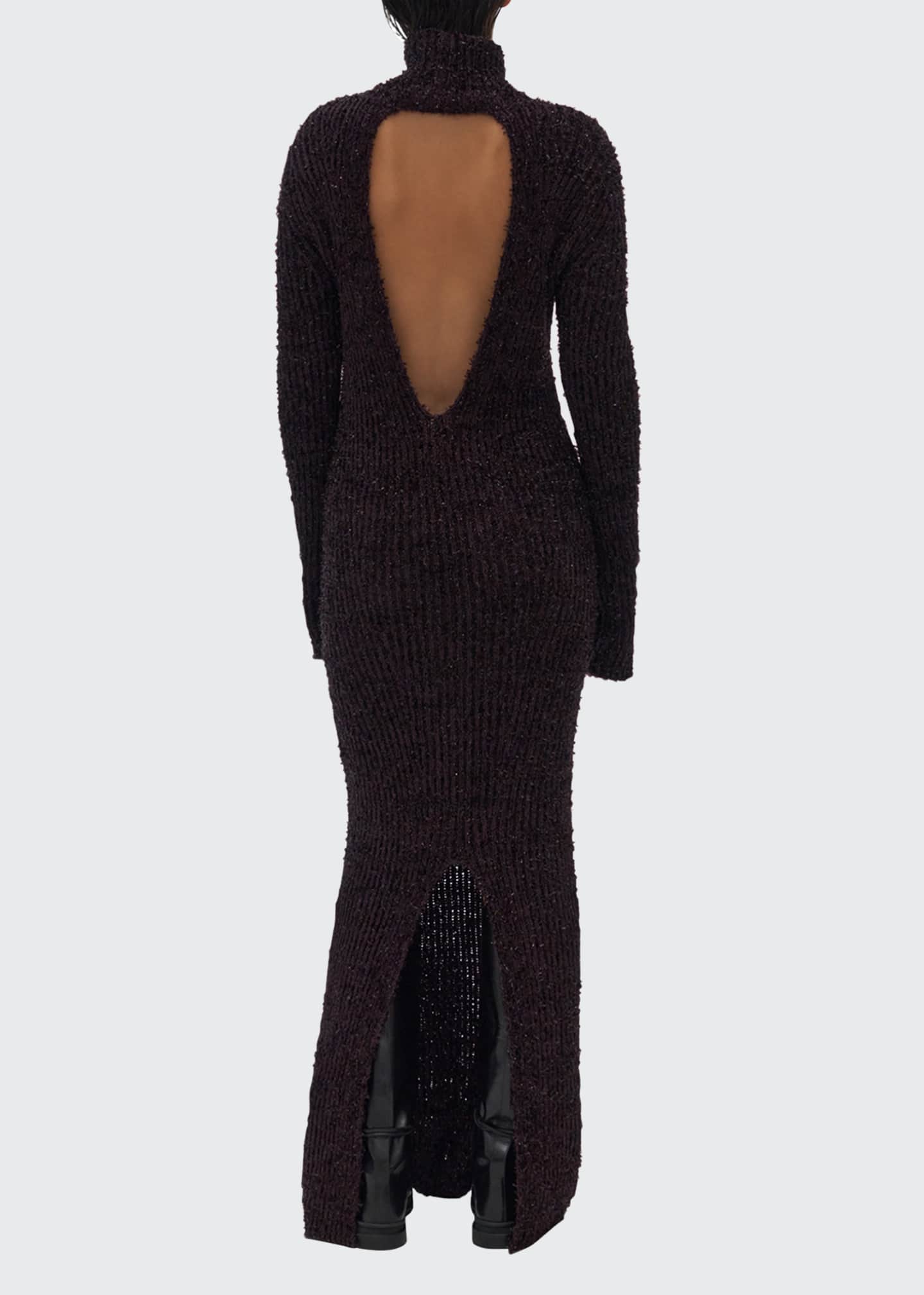 Turtleneck Open Back Dress Quality Assurance Protein Burger Com