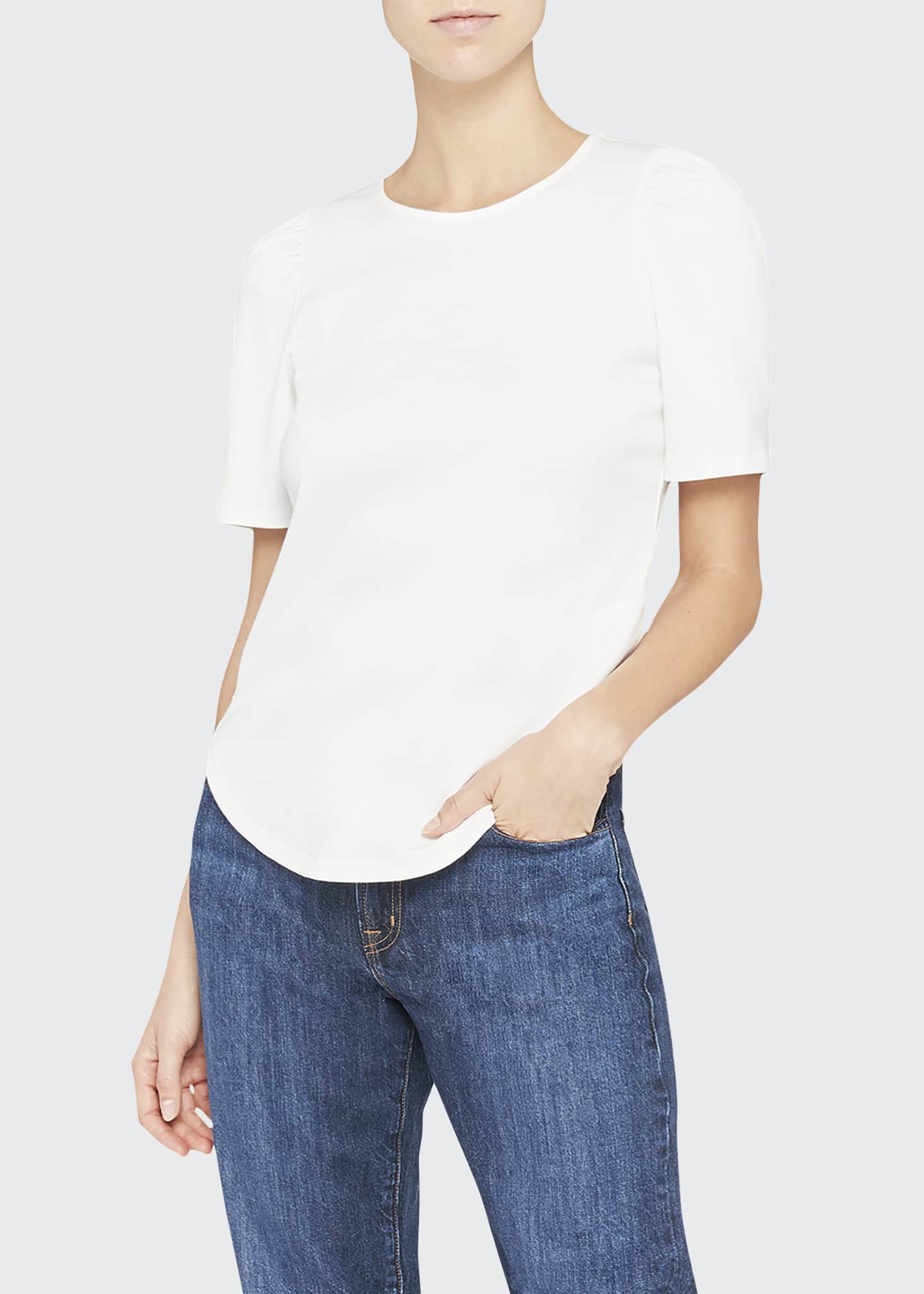 burberrycutout short sleeve tee