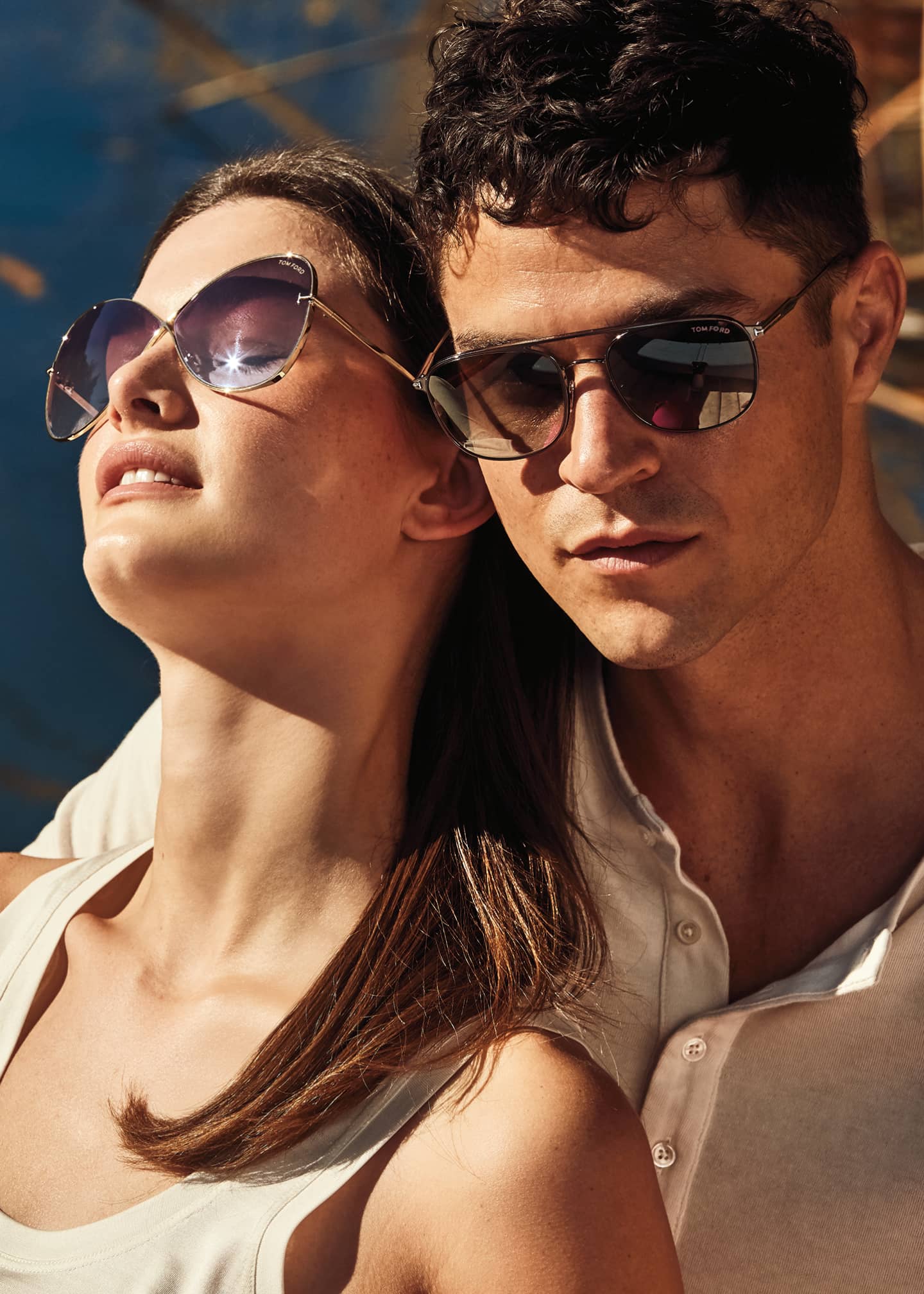 TOM FORD Men's Jake Round Metal DoubleBridge Sunglasses Bergdorf Goodman