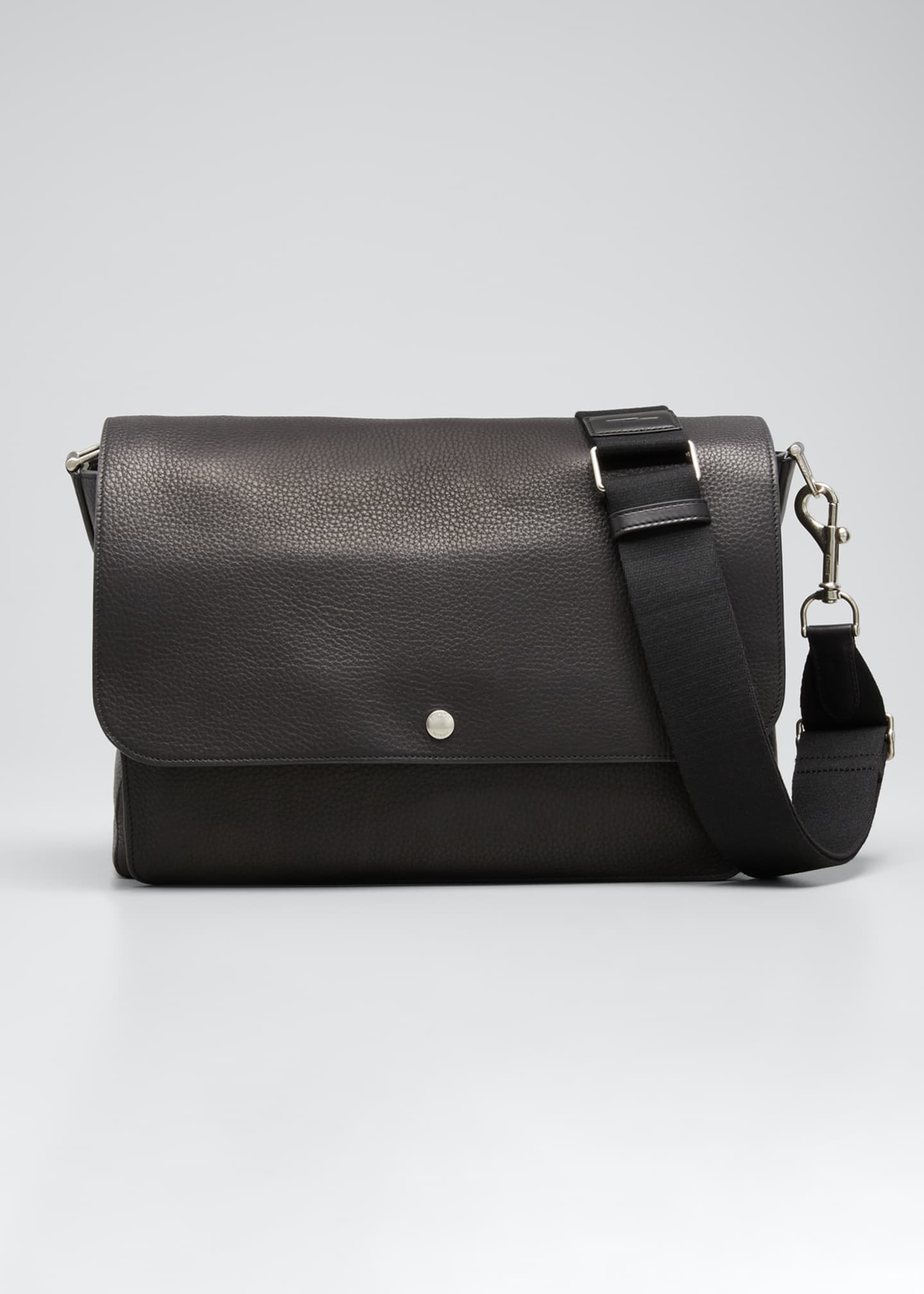 Shinola Men's Canfield Vachetta Leather Relaxed Messenger Bag