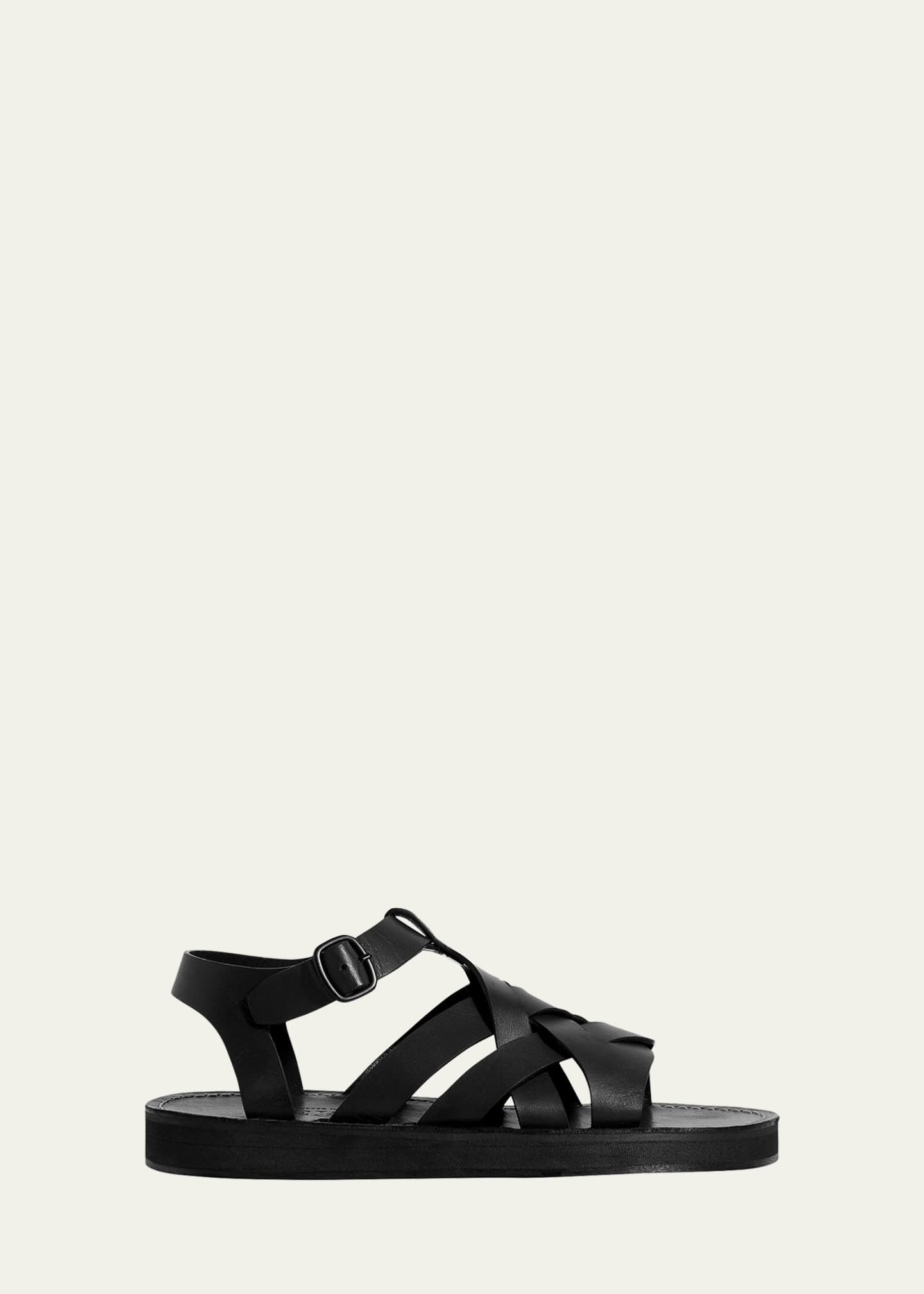 HEREU Beltra Woven Ankle-Strap Sandals - Bergdorf Goodman