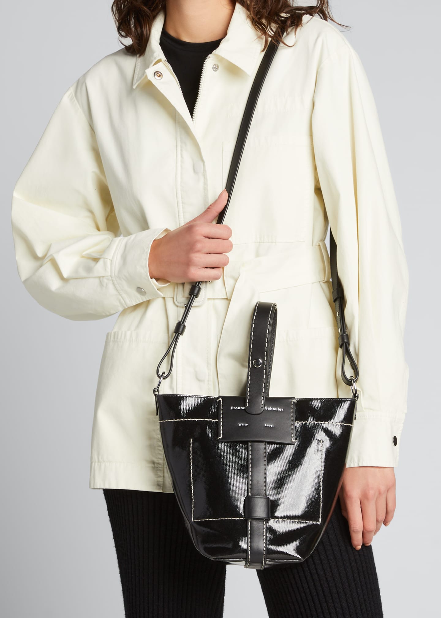 Proenza Schouler White Label Sullivan Small Bucket Tote Bag Bergdorf