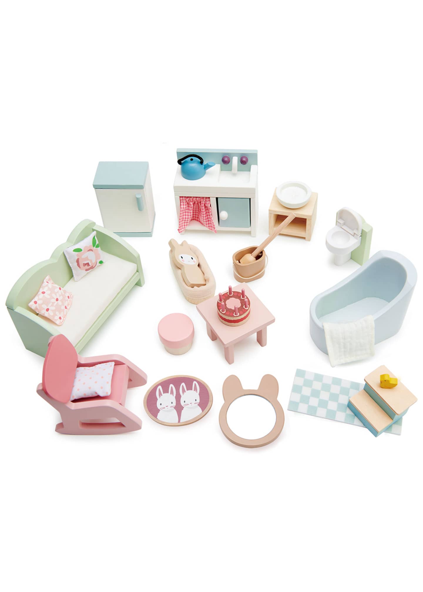 Tender Leaf Toys Kid's Countryside Dollhouse Furniture Set Bergdorf