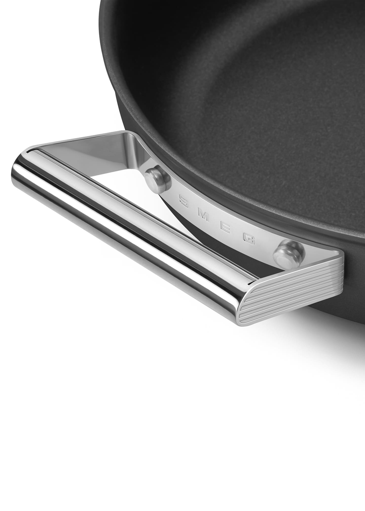 Smeg 11" Nonstick Deep Pan, Black Bergdorf Goodman
