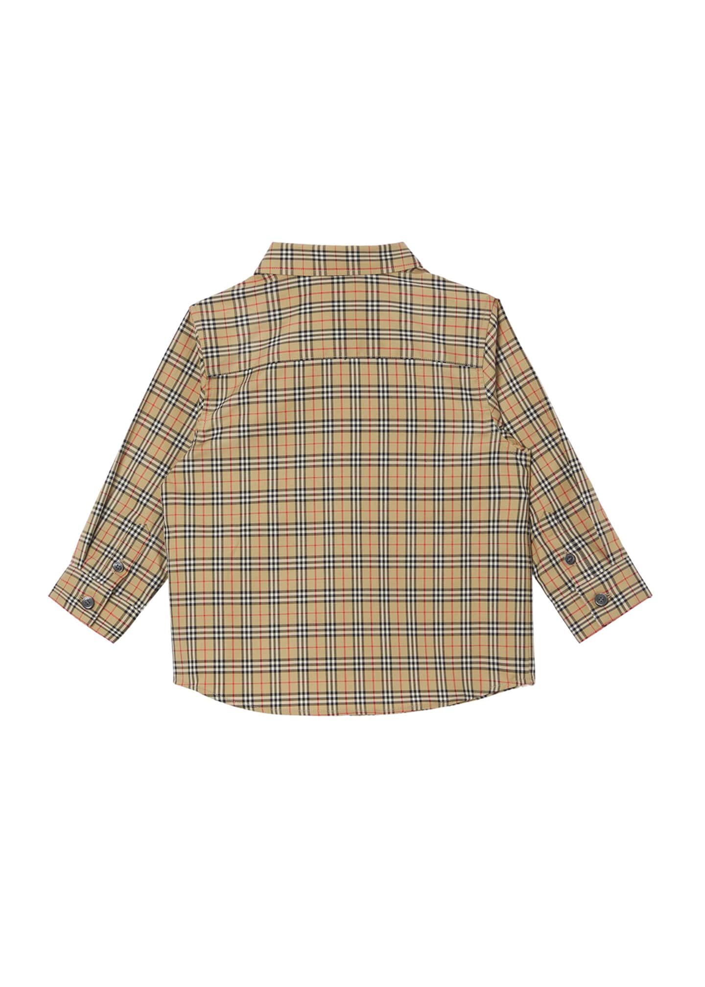 Burberry Boy's Owen Long-Sleeve Shirt, Size 6M-2 - Bergdorf Goodman