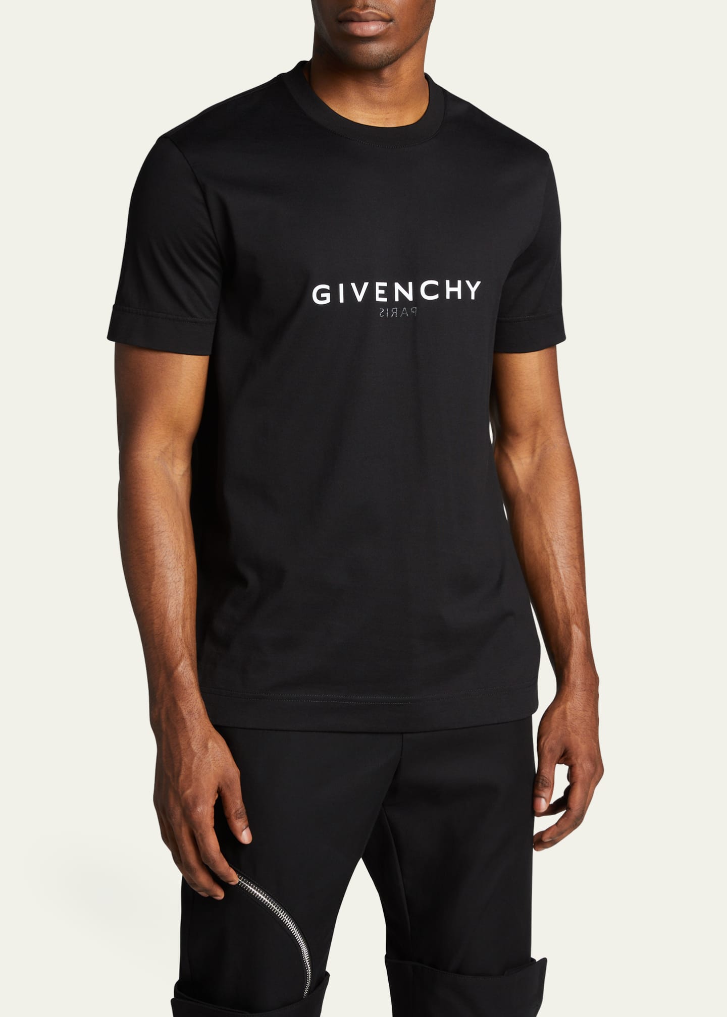 Givenchy Men s Slim Basic Logo T Shirt Bergdorf Goodman