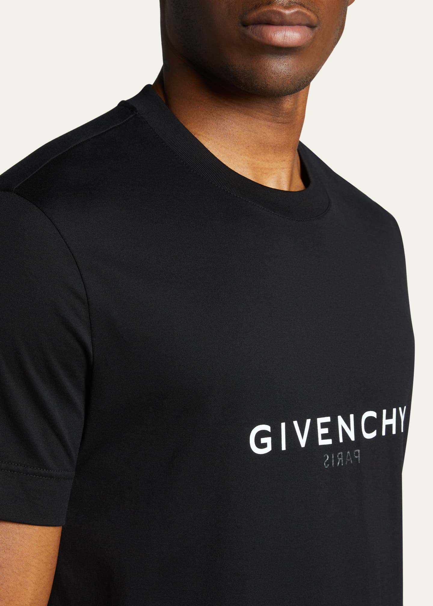 Givenchy Men's Slim Basic Logo T-Shirt - Bergdorf Goodman