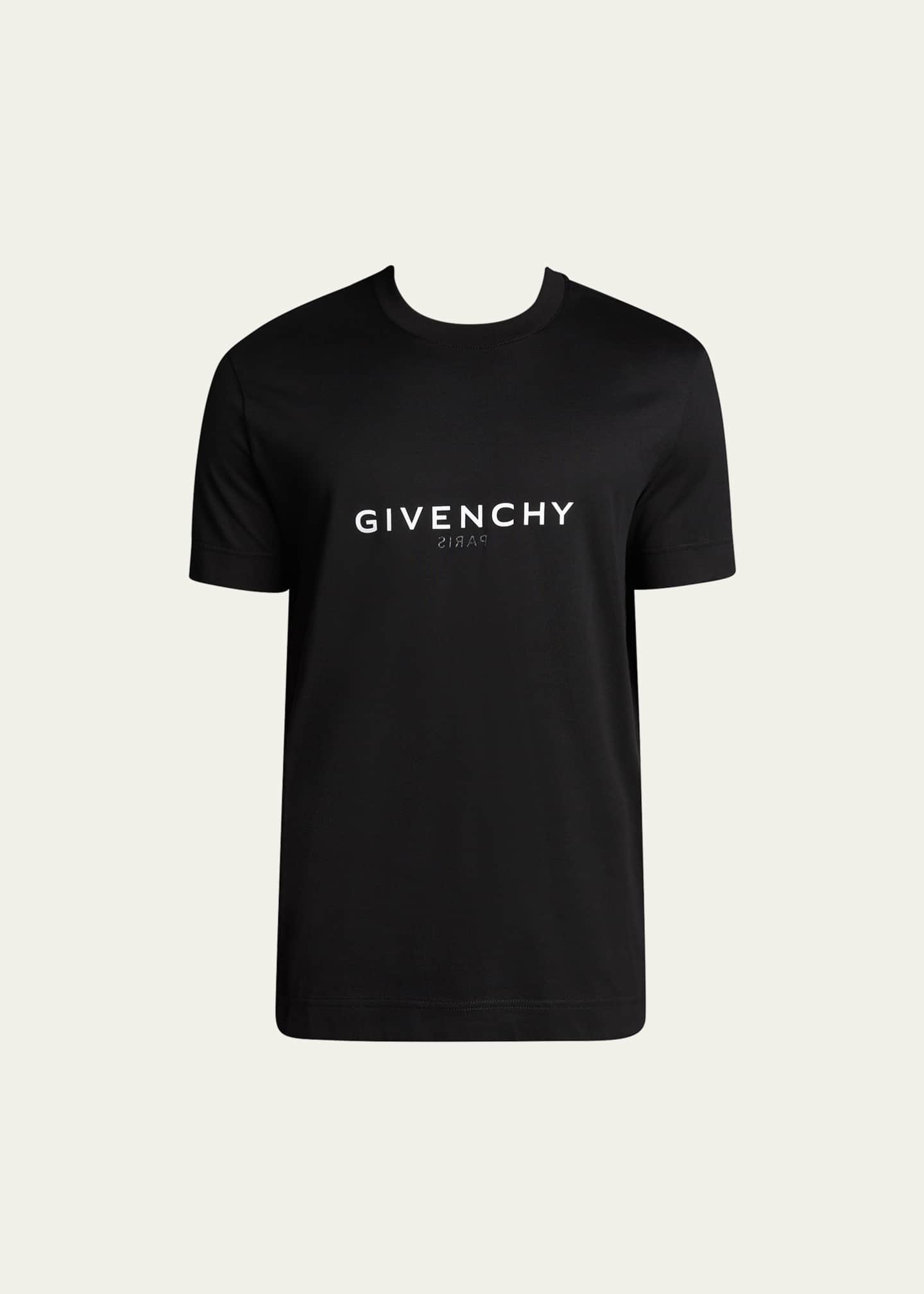 Givenchy Men s Slim Basic Logo T Shirt Bergdorf Goodman