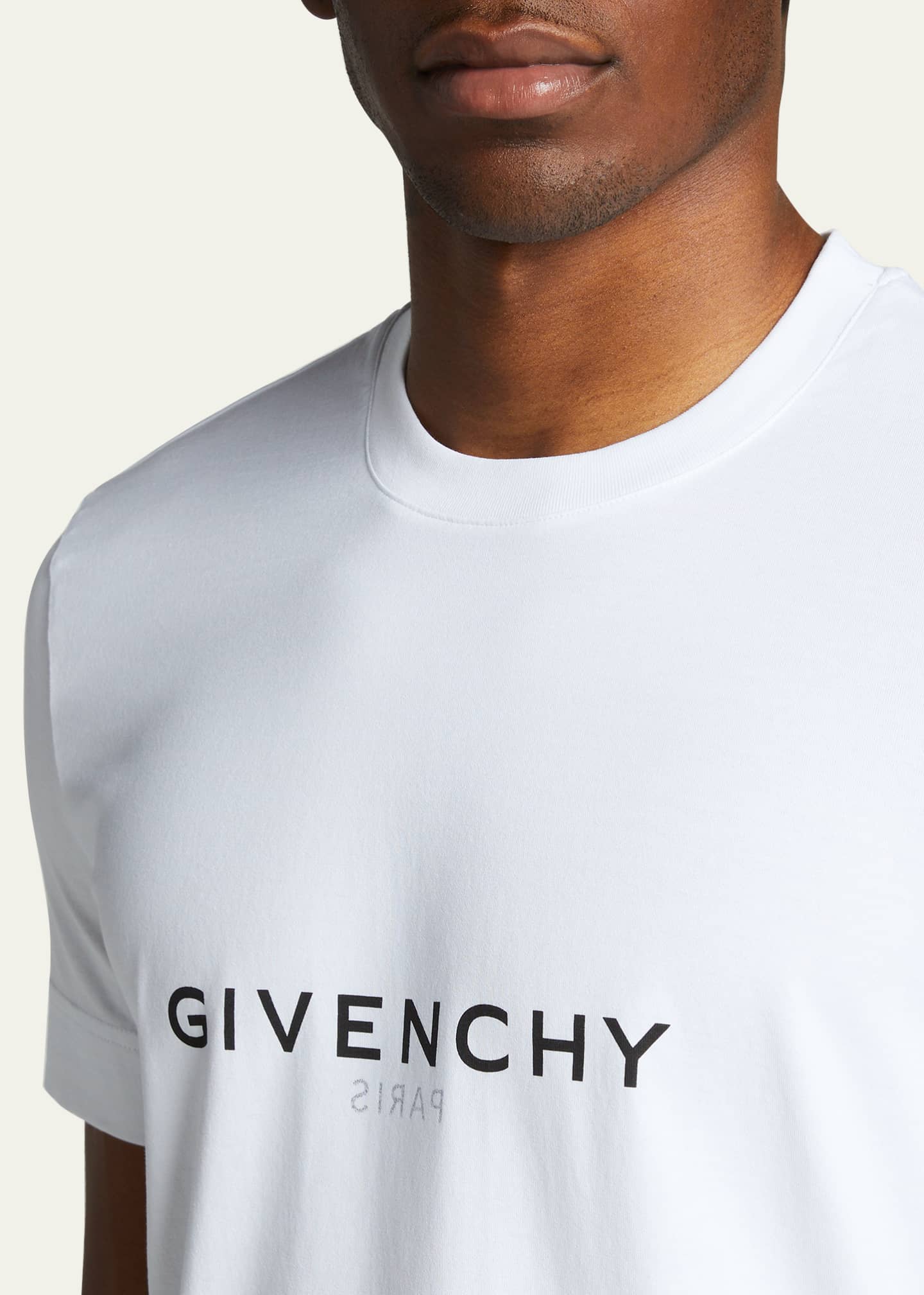Givenchy Men's Slim Basic Logo T-Shirt Image 4 of 5