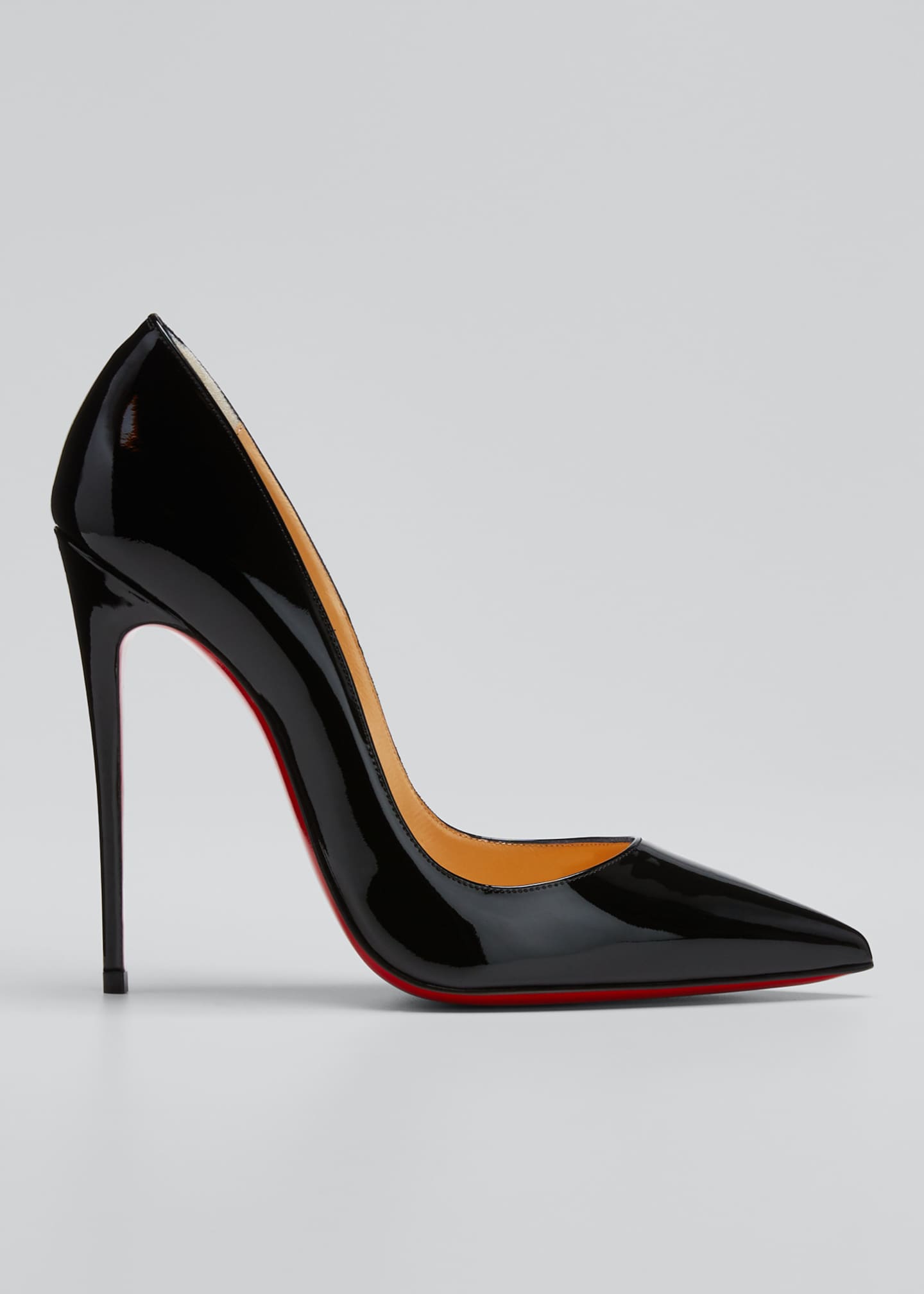 christian louboutin kate patent red sole pumps