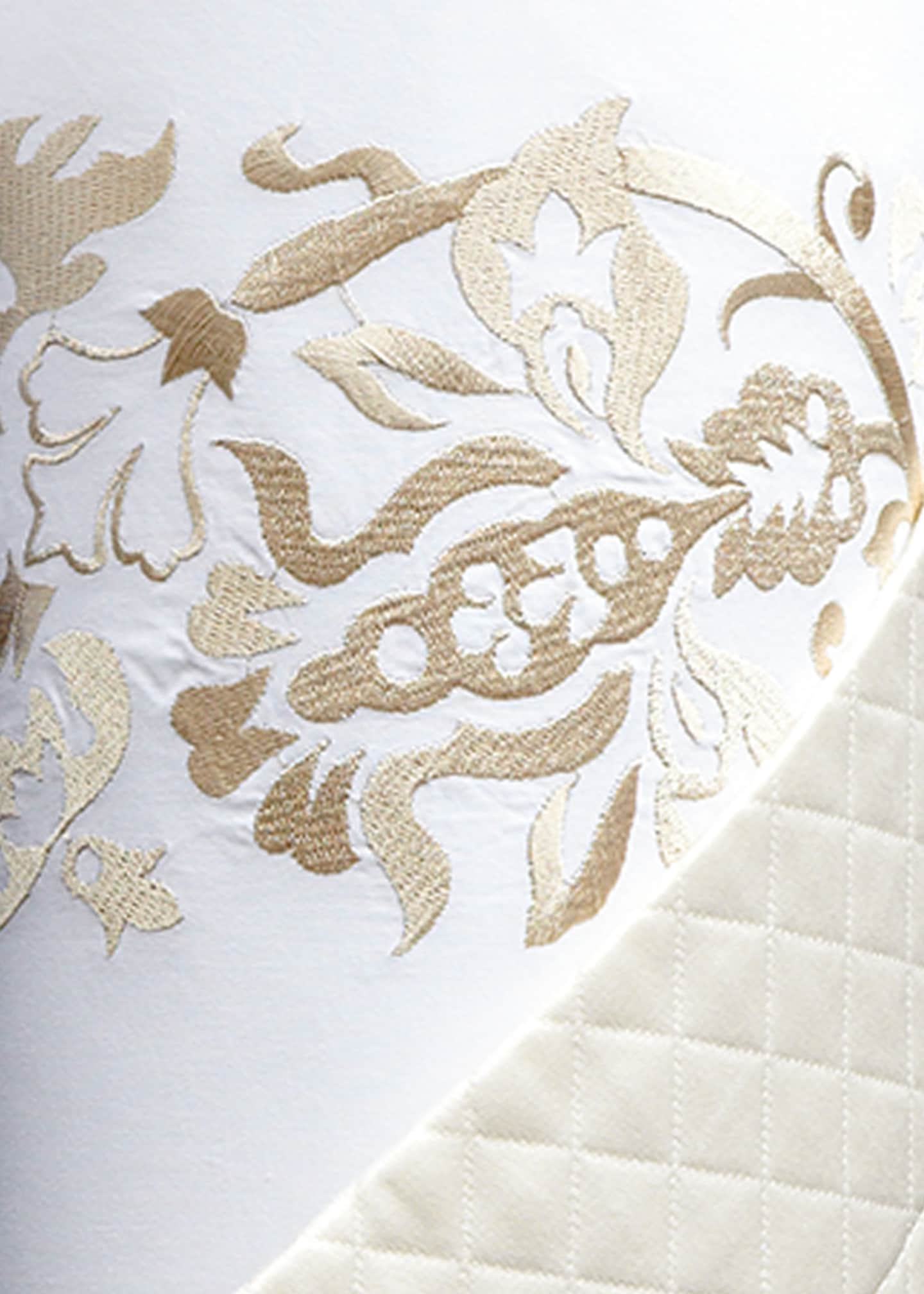 Sferra King Plumes Embroidered Duvet Cover - Bergdorf Goodman
