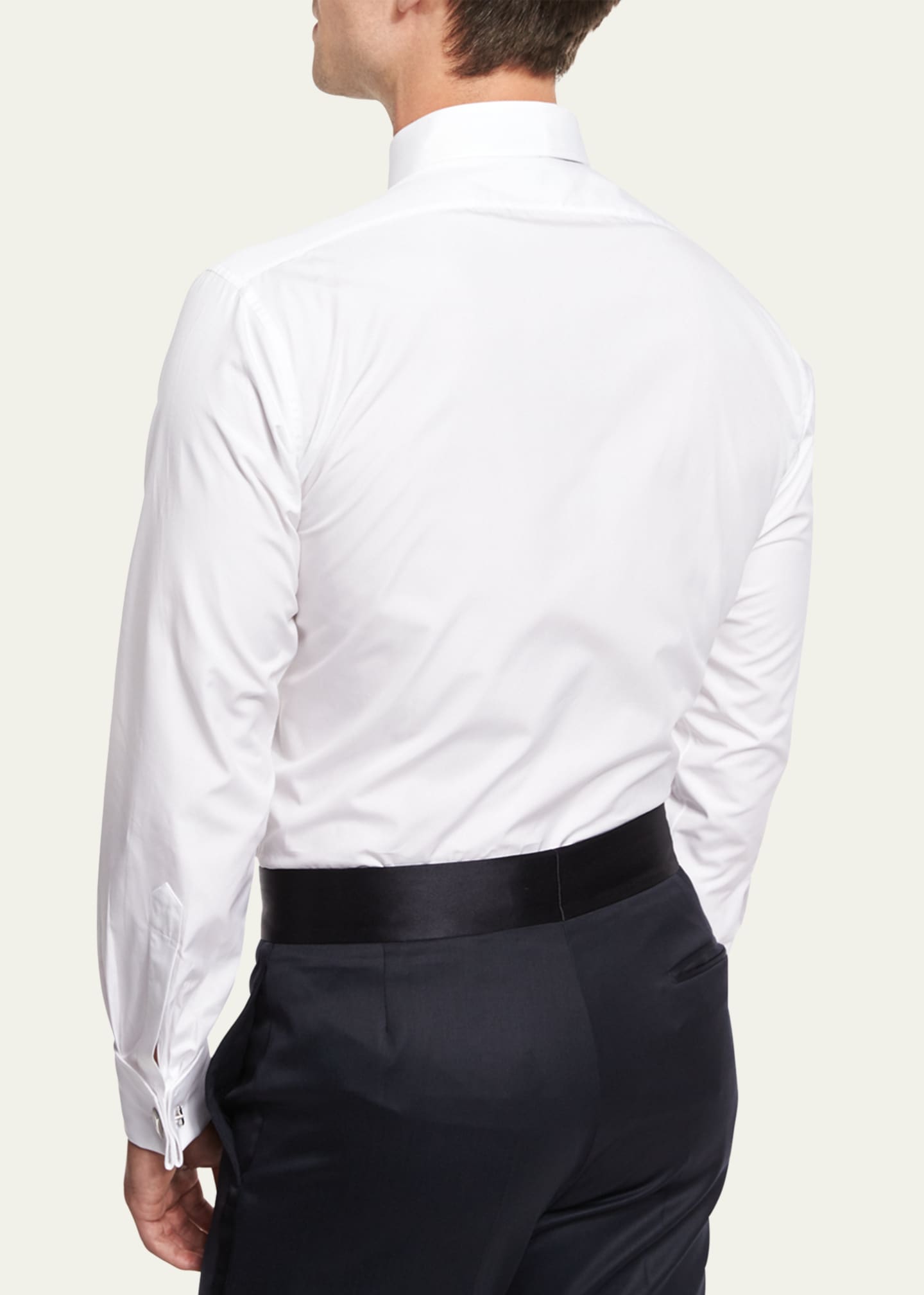 Charvet Men's Formal Shirt with Pleated Bib Image 3 of 3