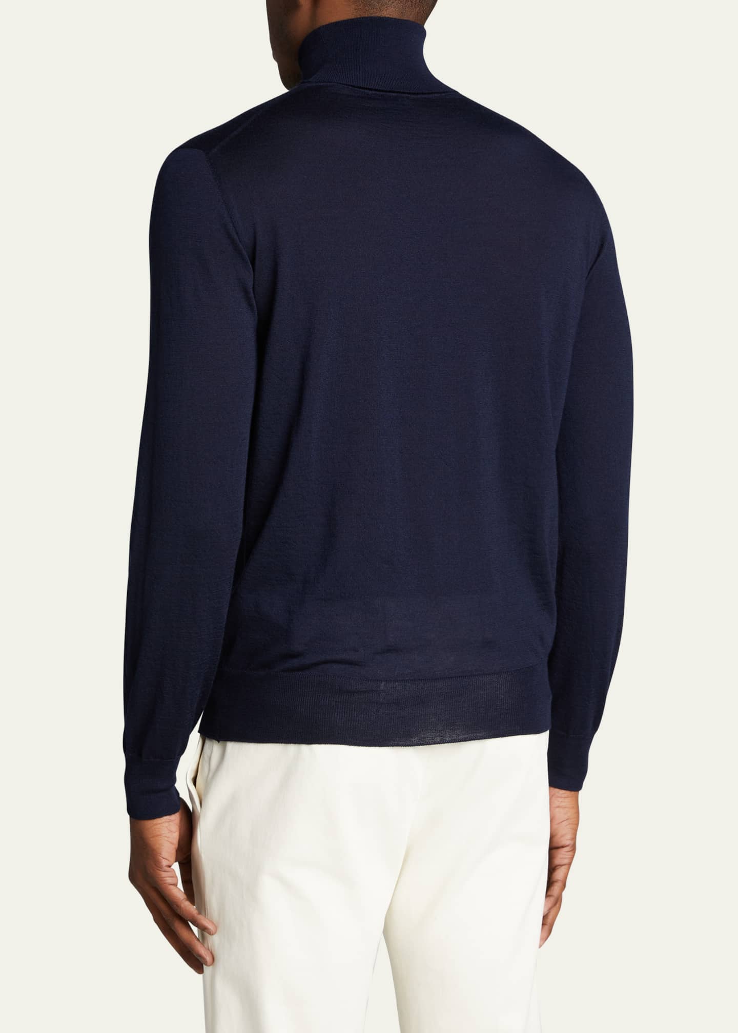Bergdorf Goodman Men's Cashmere Turtleneck Sweater Image 3 of 5