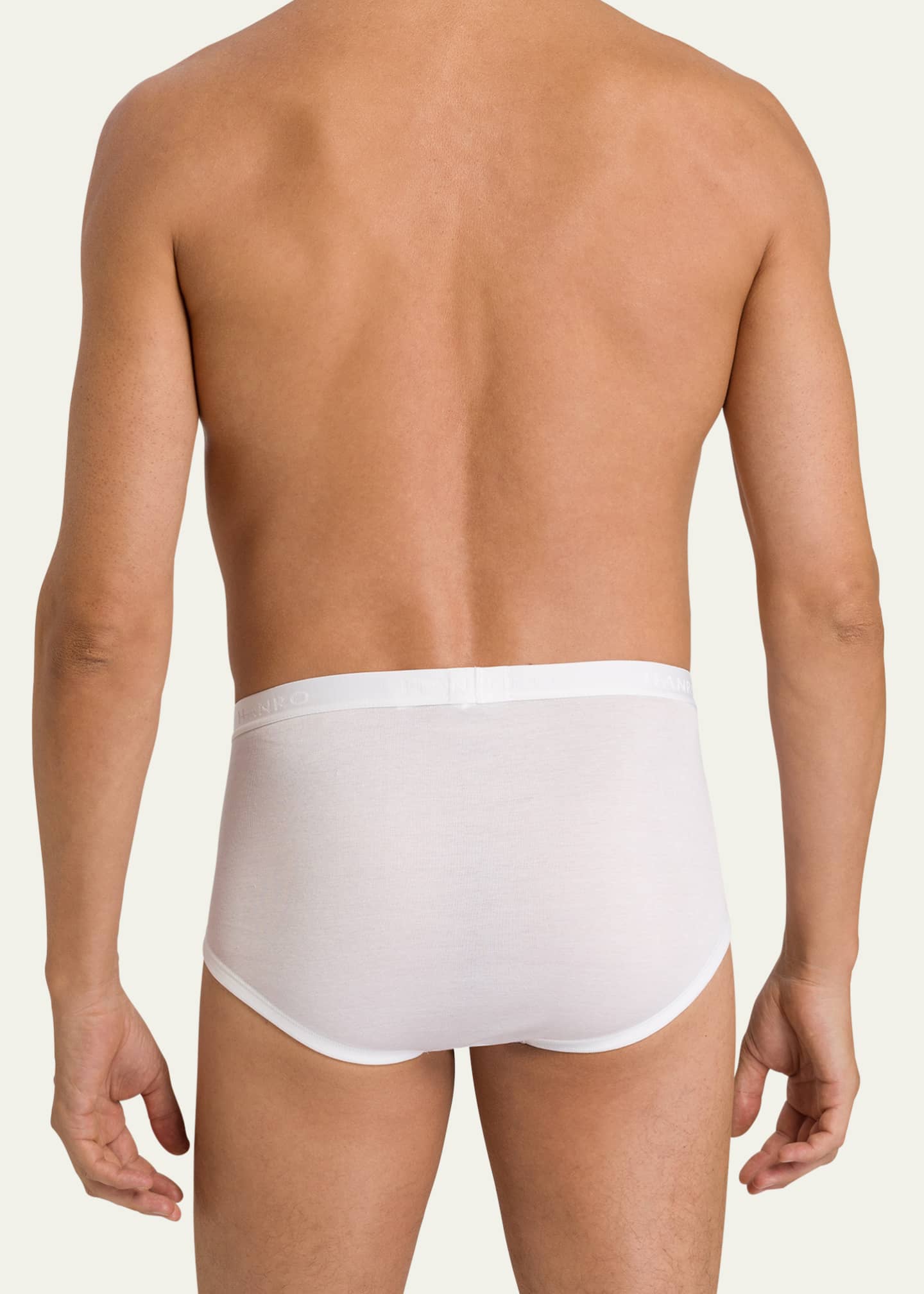 Hanro Cotton Essentials Two-Pack Briefs - Bergdorf Goodman