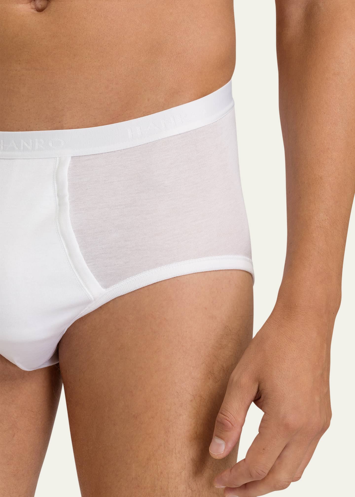 HANRO - Cotton Lace - Full Brief - white