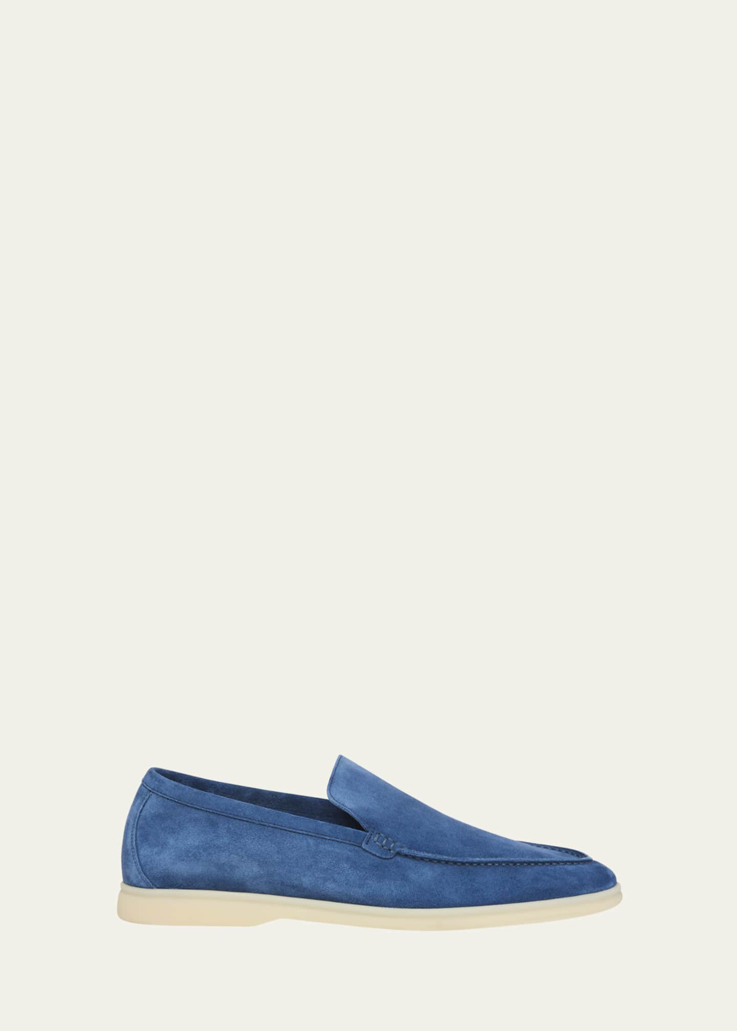 Loro piana summer walk suede loafers deals