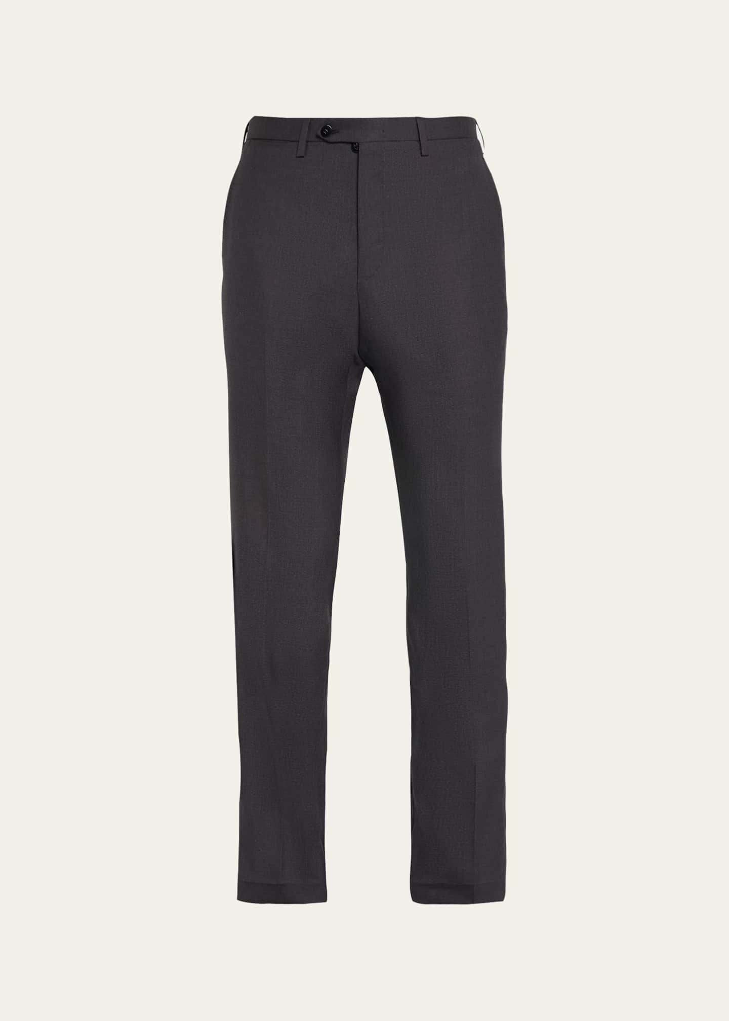 Kiton Men's 15 Micron Wool Trousers Image 1 of 5