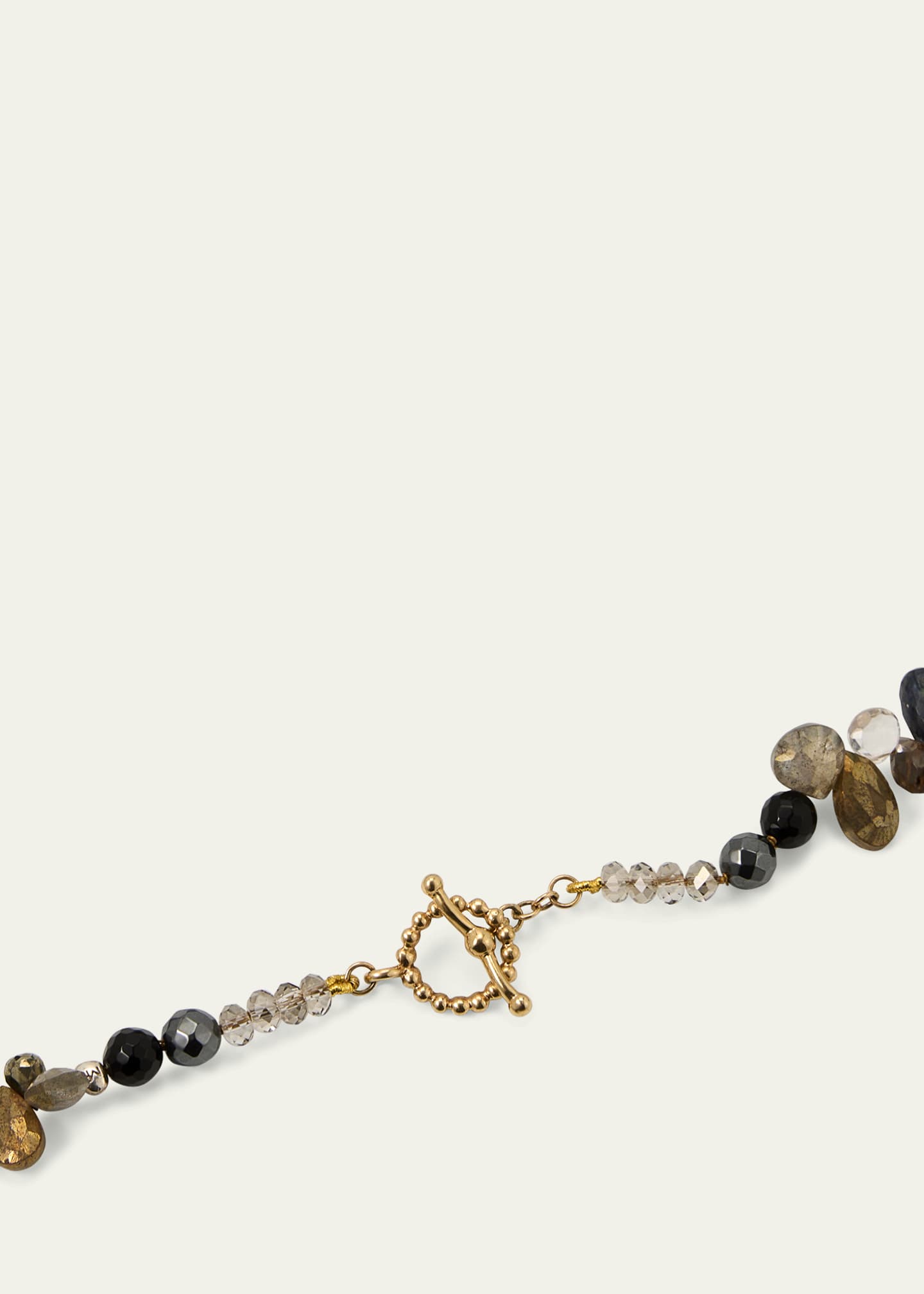 Meredith Frederick Dominique Onyx Mixed-Stone Necklace Image 4 of 4
