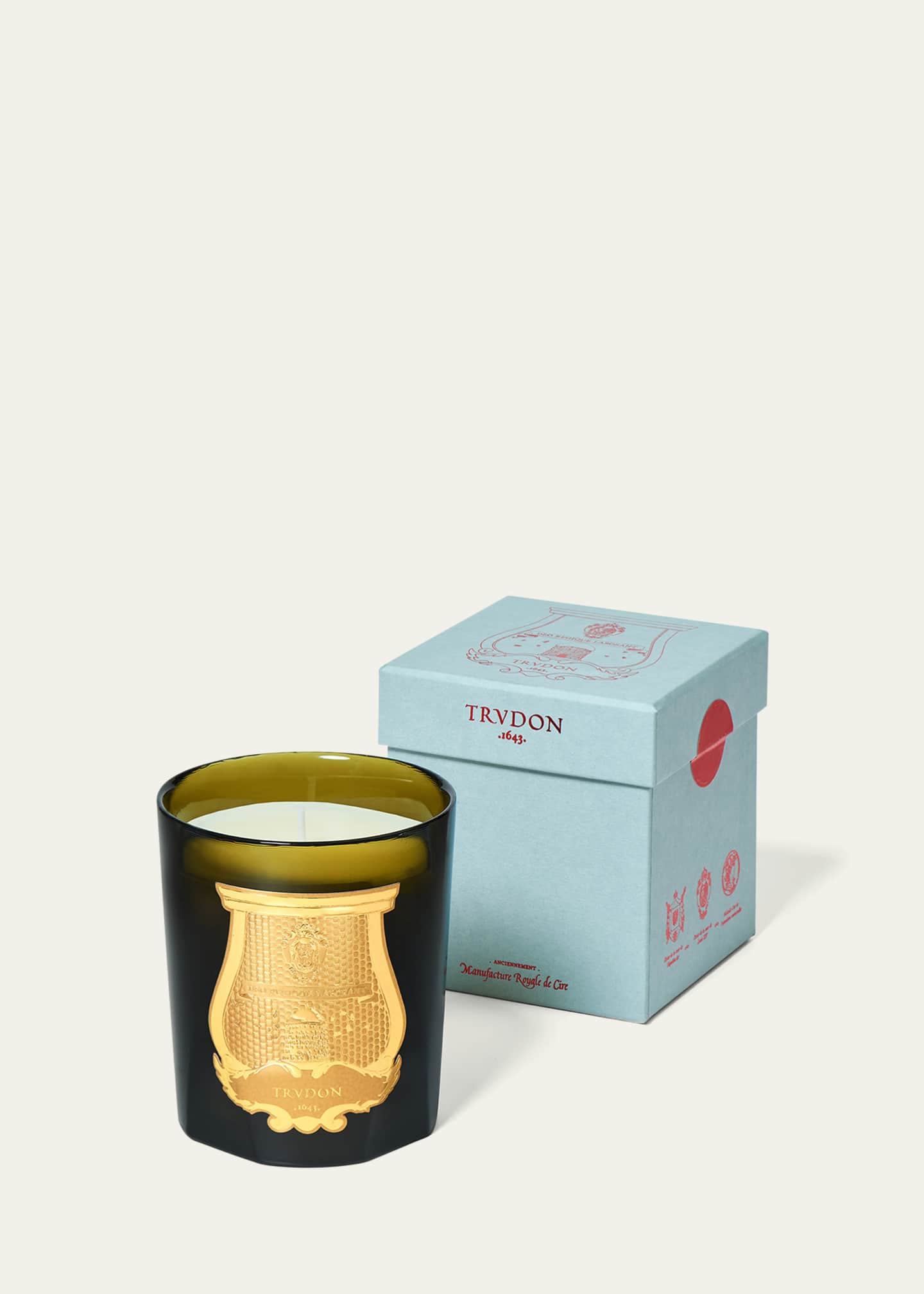 Trudon Madeleine Classic Candle, Floral Leather, 9.5 oz. Image 2 of 2