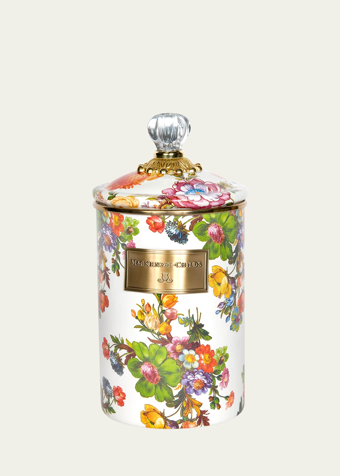 MacKenzie-Childs Flower Market Canister, Large