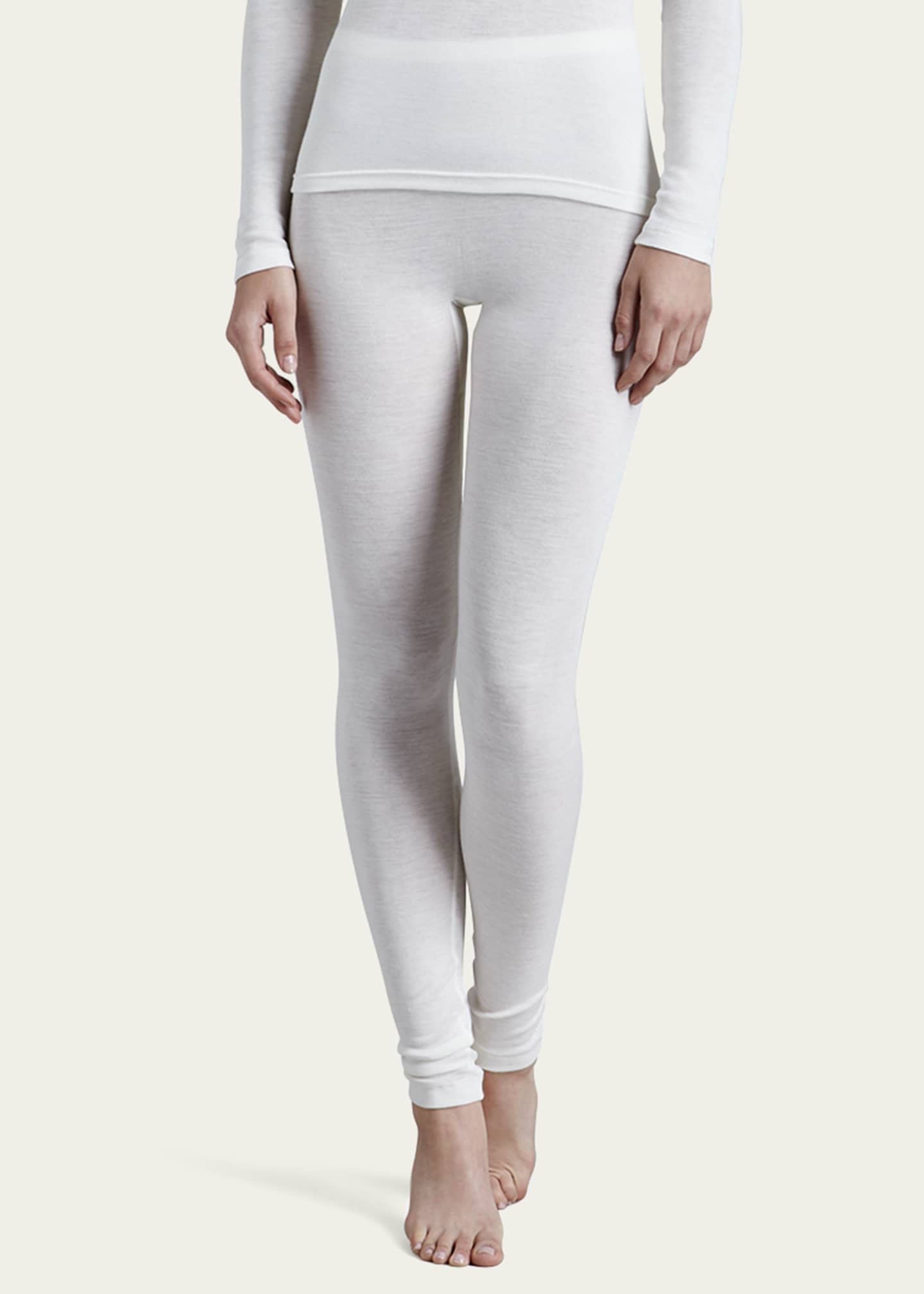Hanro Wool & Silk Blend Leggings Image 3 of 3