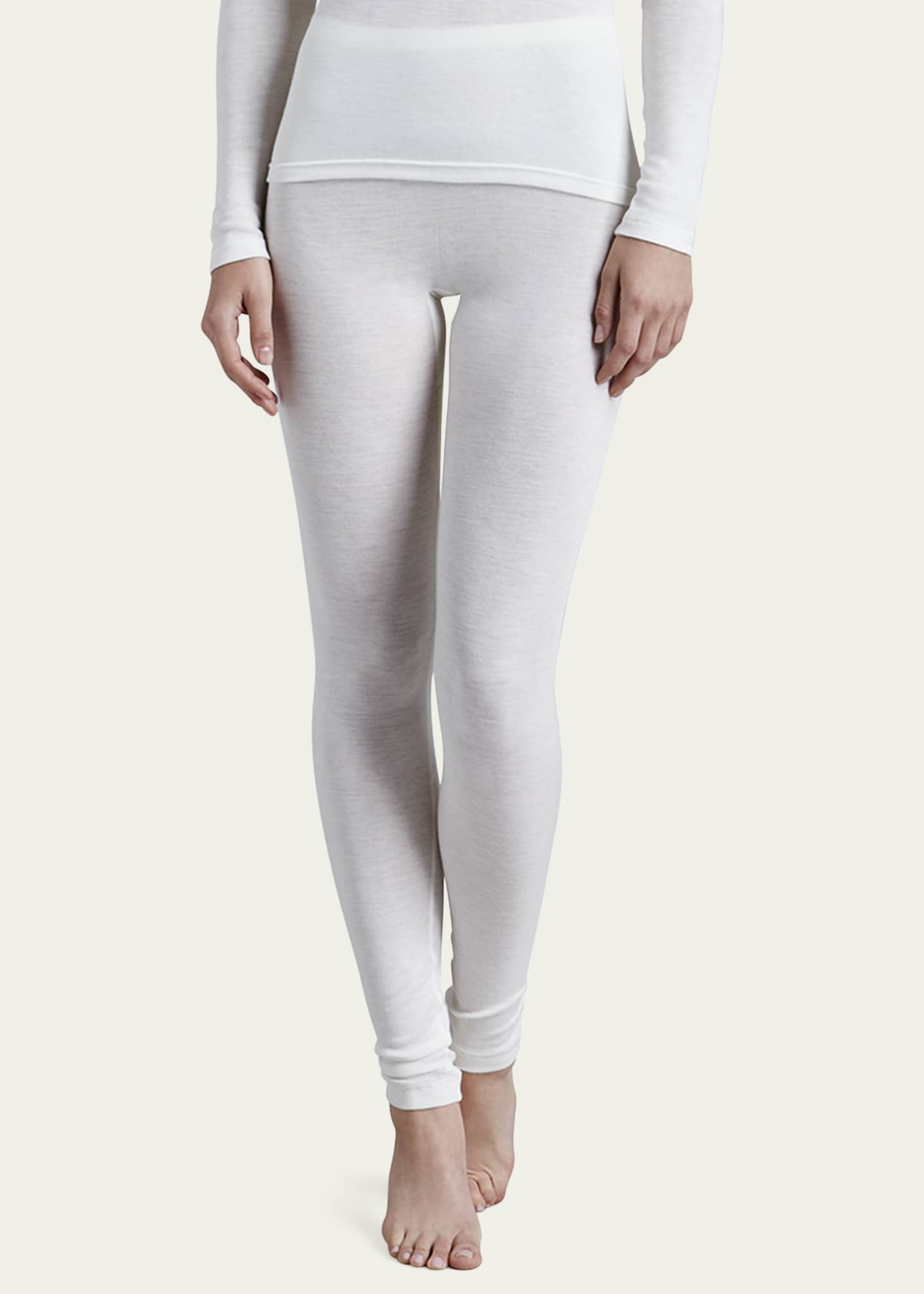 Hanro Wool & Silk Blend Leggings Image 1 of 3
