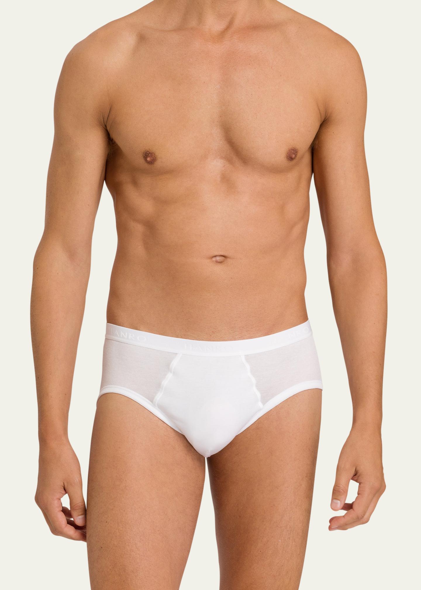 thumbnail image 2 of Premium Italian Men's Cotton Underwear (Briefs, No Fly) - Made In Italy - Sizes M-XXL 2 of 2
