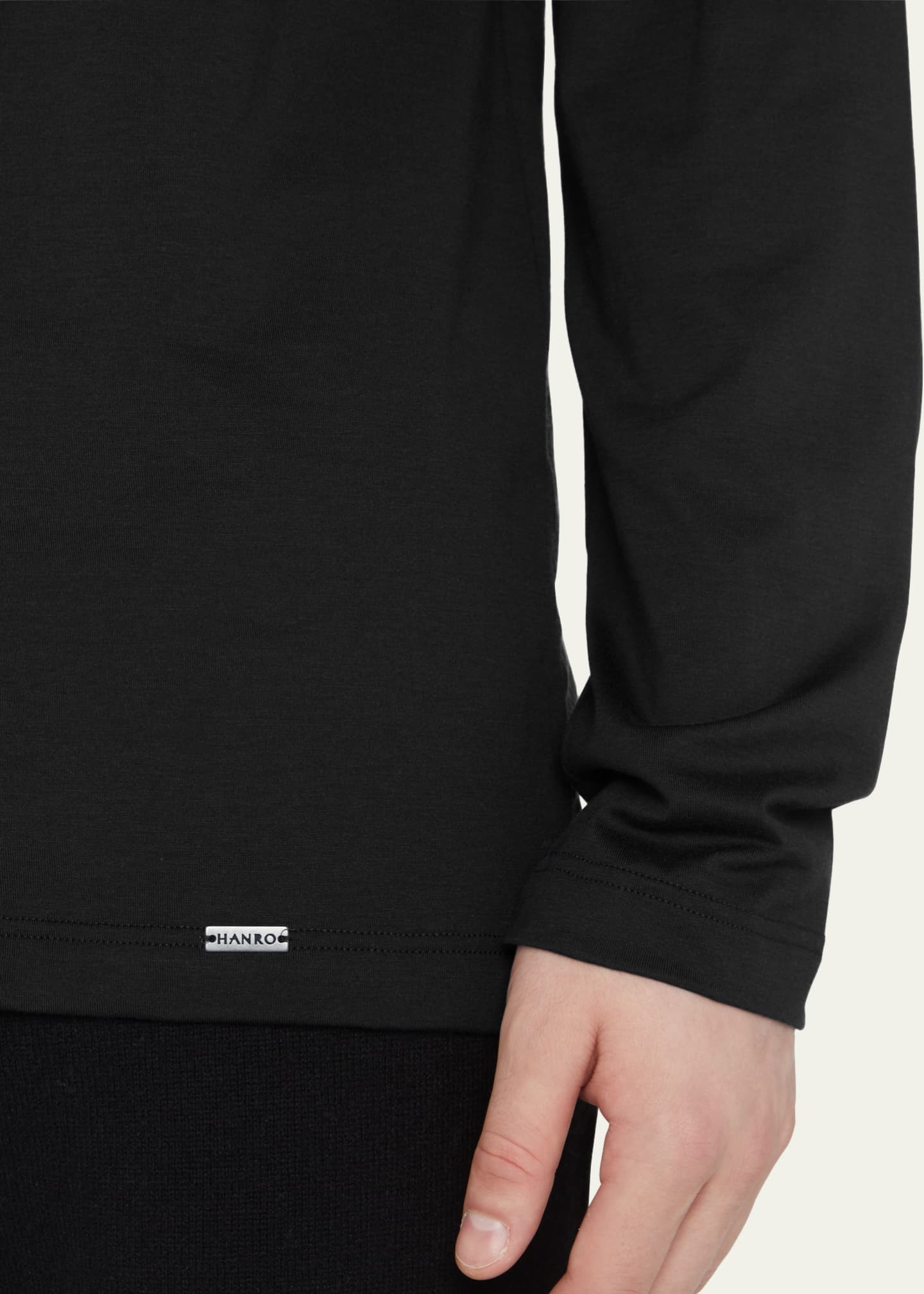Hanro Men's Night & Day Long-Sleeve Shirt Image 5 of 5