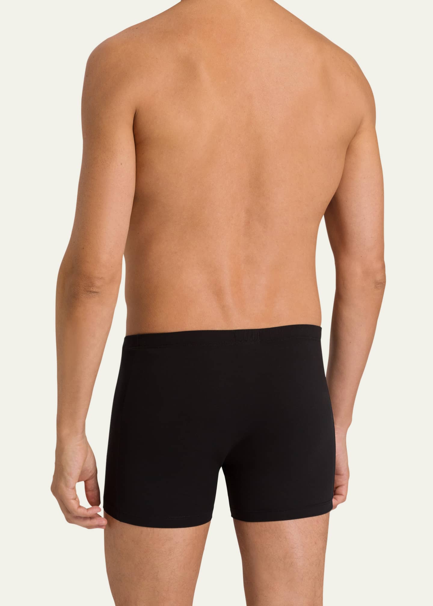 Hanro Men's Cotton Sensation Boxer Briefs (Longer Leg) Image 3 of 3