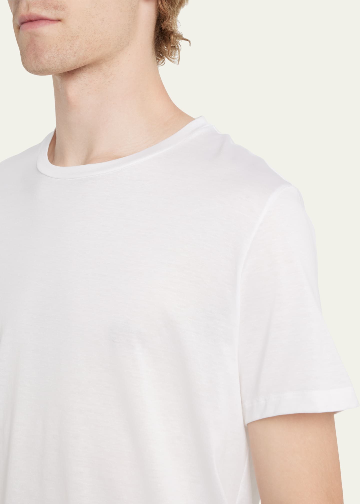 Ungaro Sport White Cotton Men T-Shirt