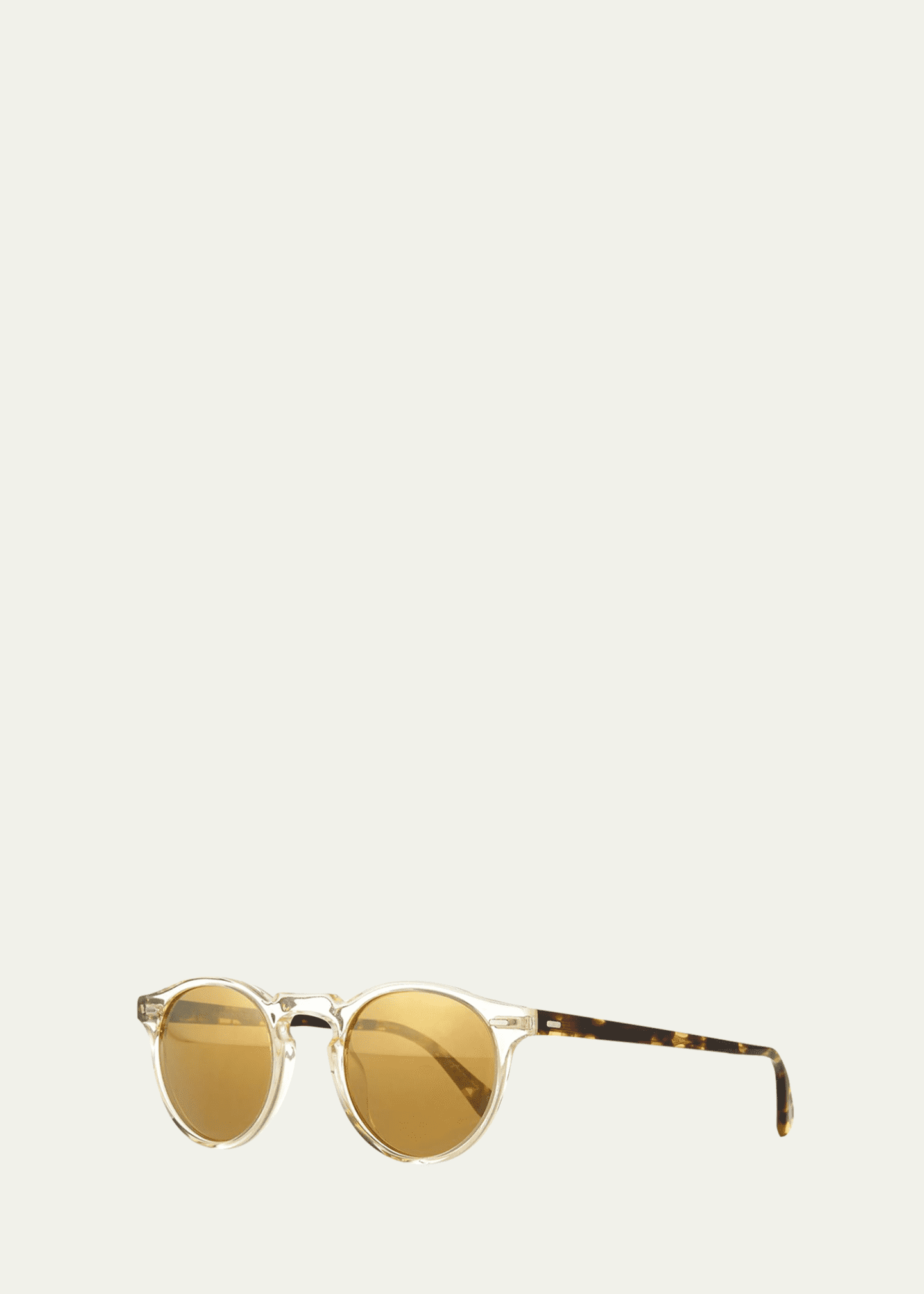 Oliver peoples clear sunglasses sales